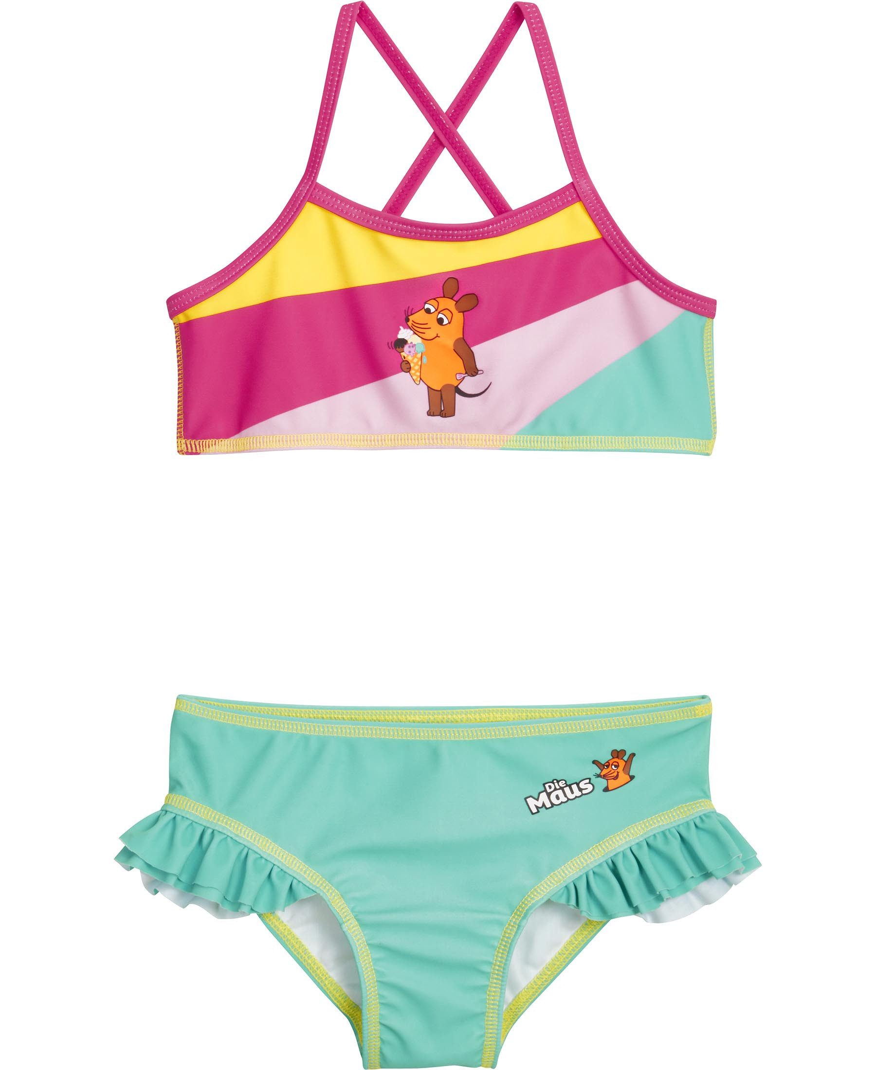 Badeanzug UV-Schutz Bikini DIE MAUS Freunde