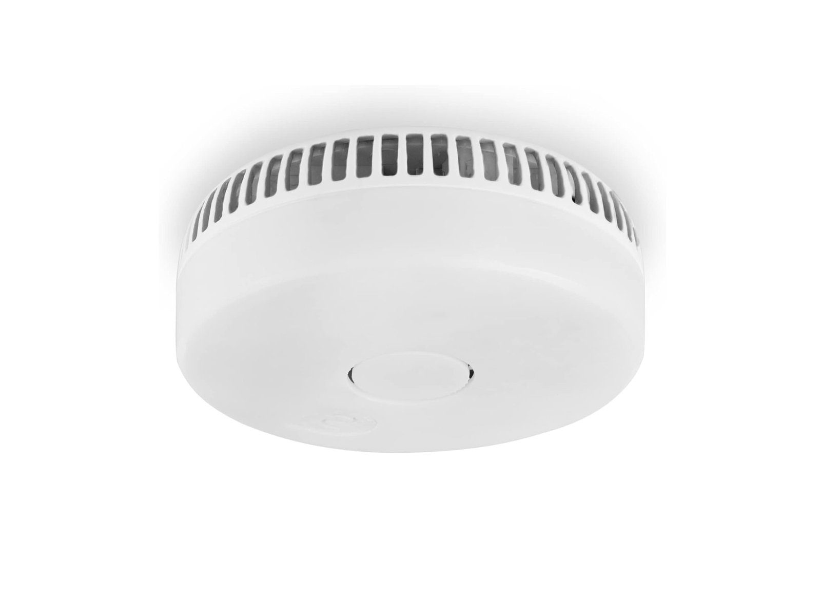 smartwares Rauchmelder (Brandmelder mit 5 Jahres Batterie & Magnethalter, Weiß, Ø 10cm)