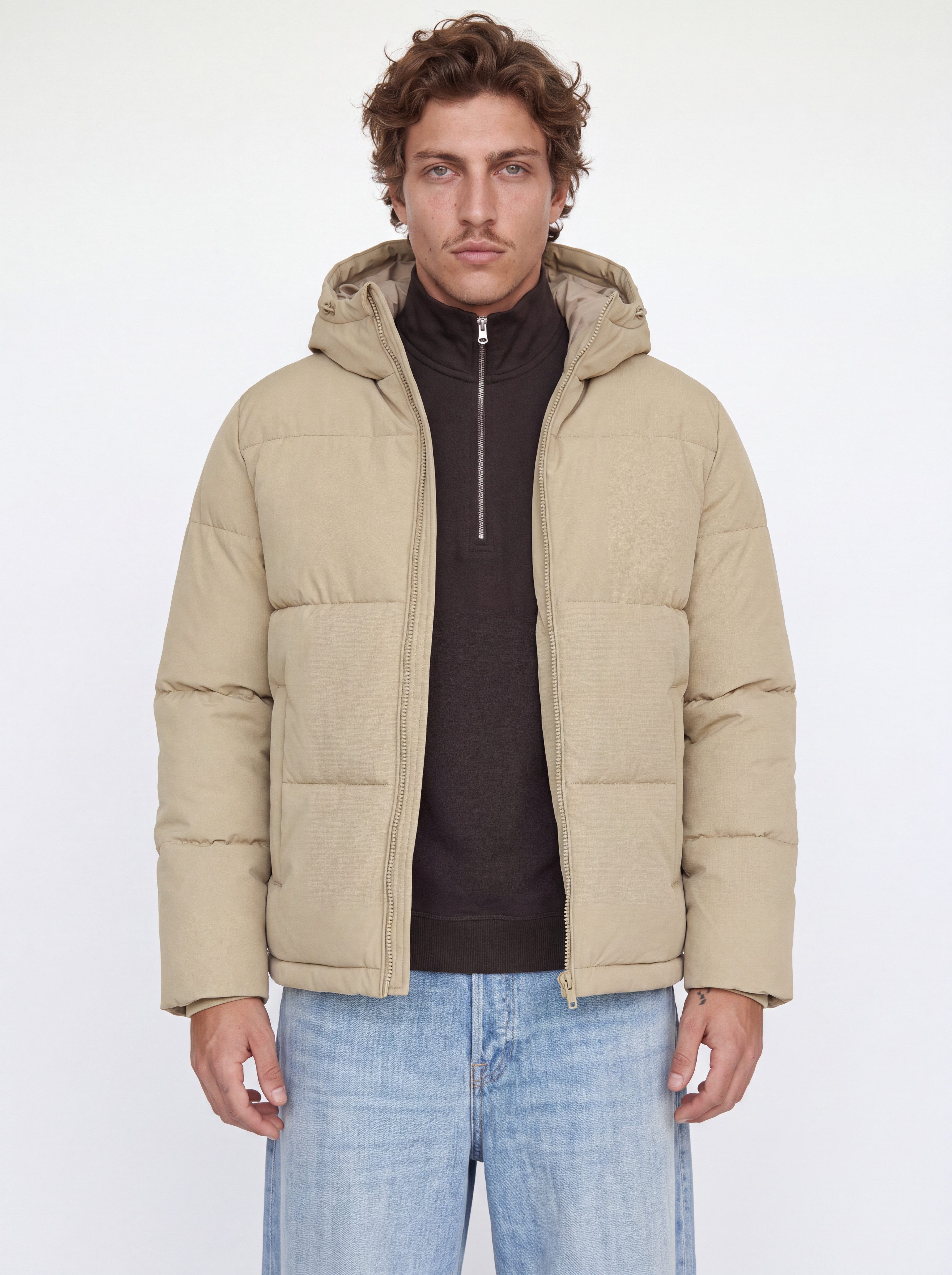 Jack & Jones Steppjacke JJGALAXY PUFFER JACKET Kunstfaser, regular fit