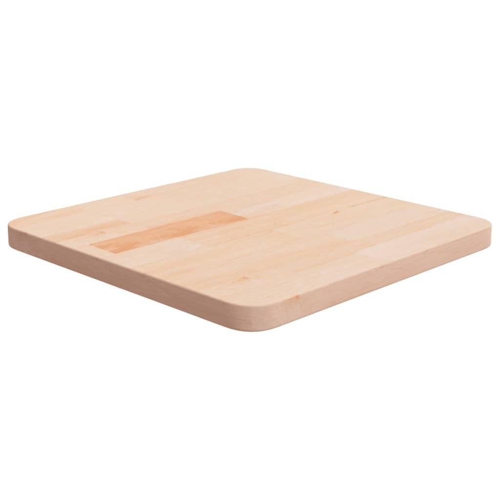vidaXL Tischplatte Tischplatte Quadratisch 40x40x2,5 cm Eichenholz Unbehandelt (1 St)