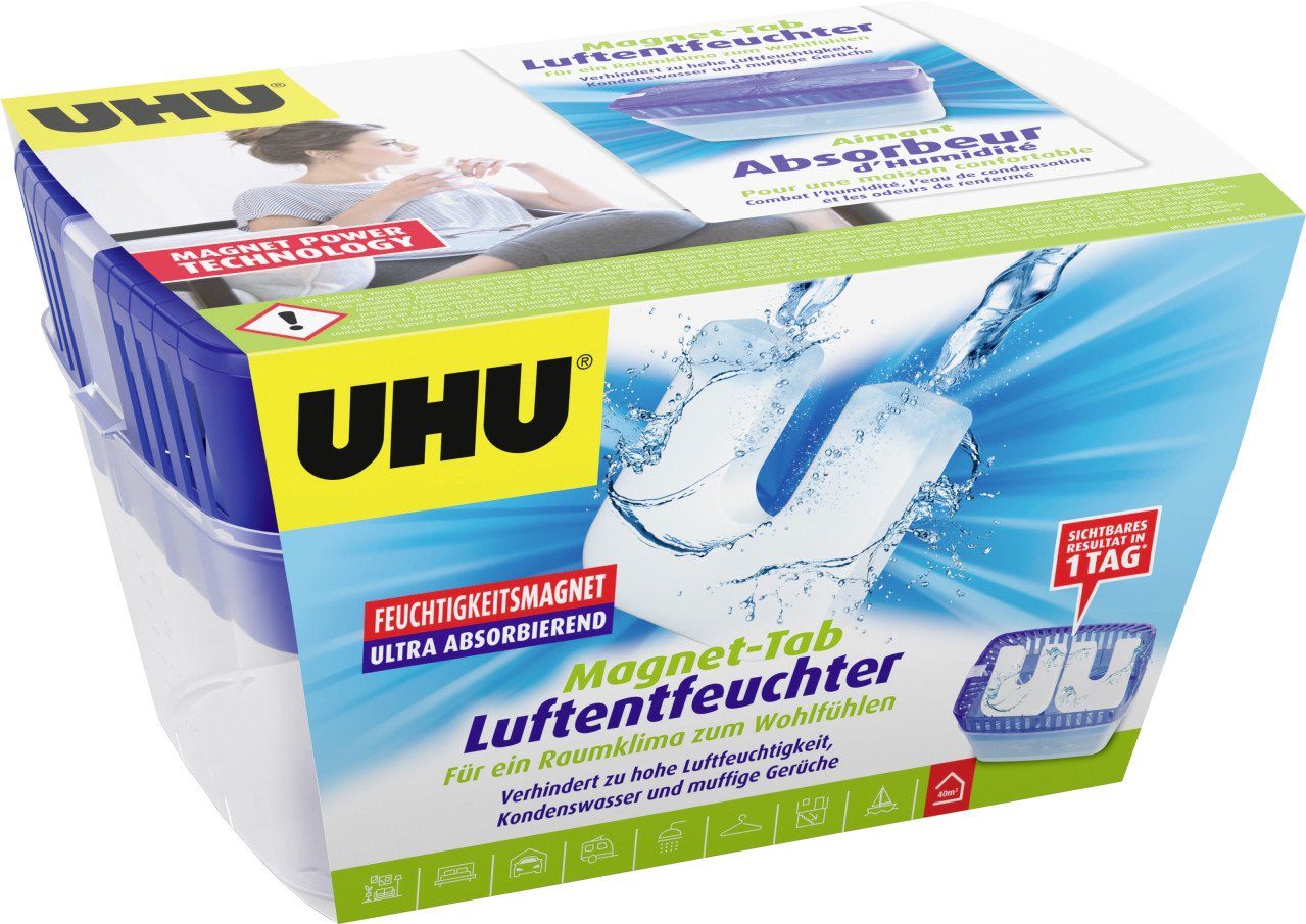 Luftentfeuchter UHU Luftentfeuchter Feuchtigkeitsmagnet Original