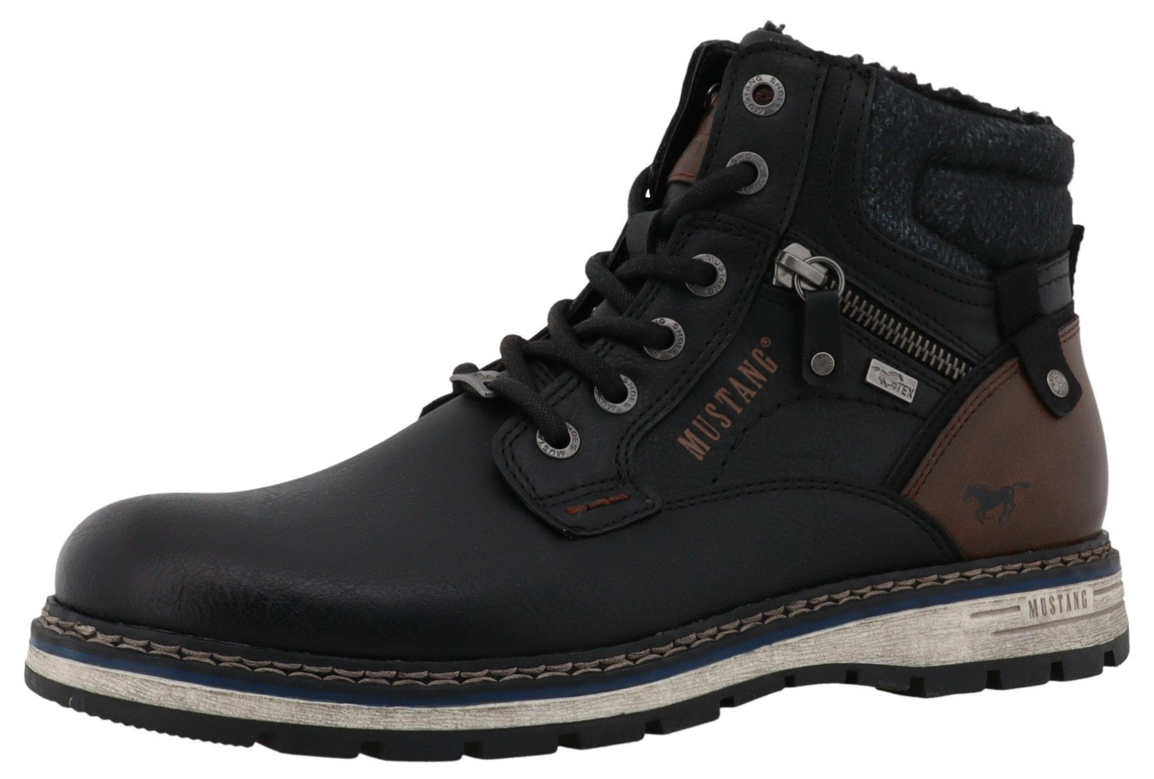 Mustang Shoes 15M0001003 001 Black Sneaker