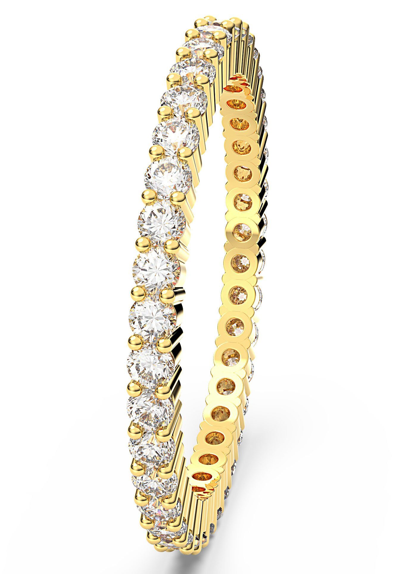 Swarovski Fingerring Matrix Tennis Vittore, mit Swarovski® Kristall