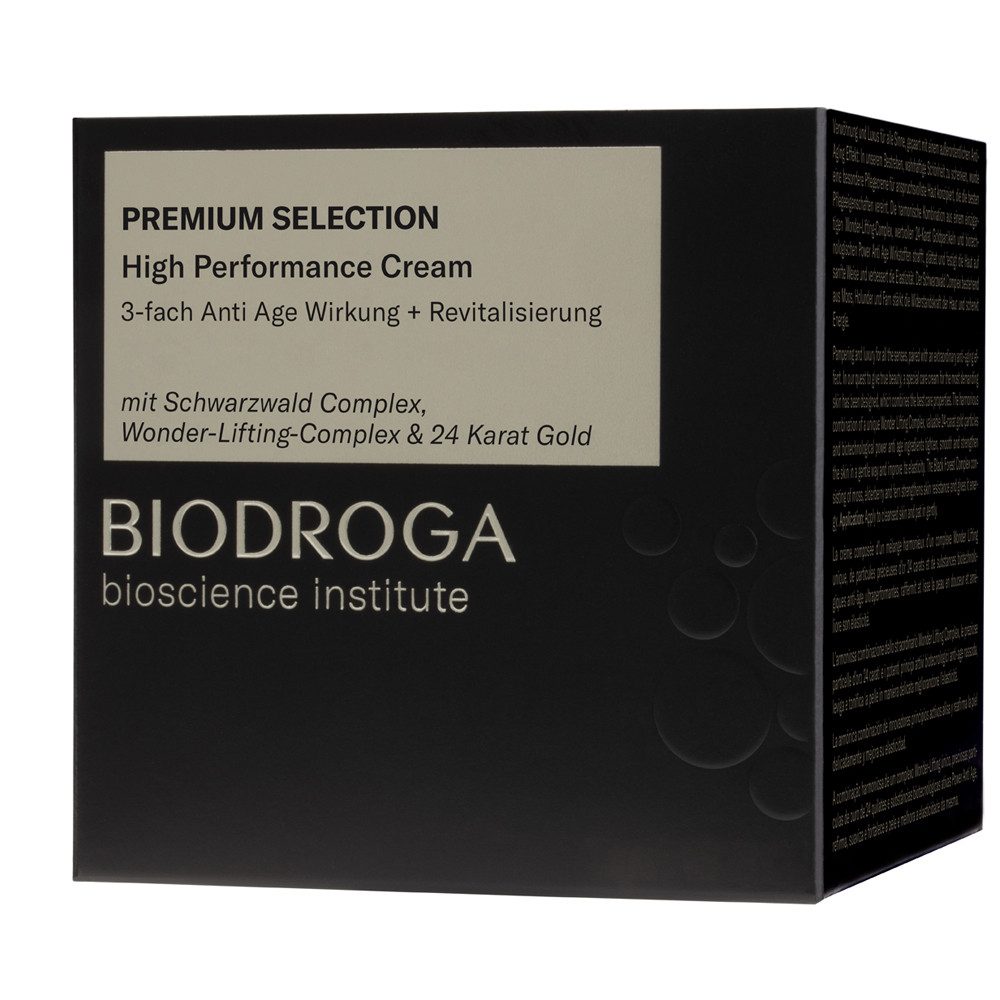 Biodroga Gesichts-Reinigungsfluid Biodroga - Premium Selection - High Performance Cream - 50ml