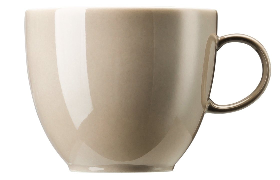 Thomas Porzellan Tasse Sunny Day Greige Kaffee-Obertasse 0,2 l, Porzellan, Чашки