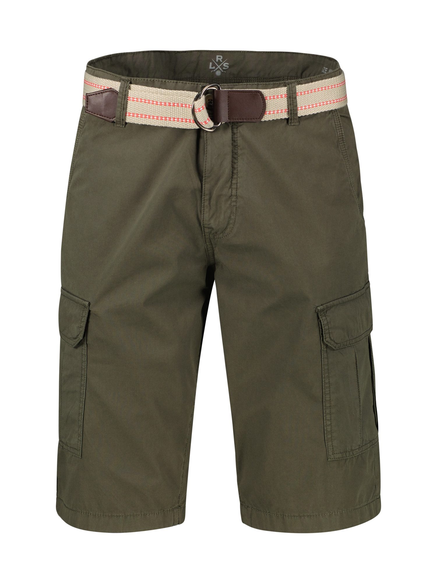 LERROS Bermudas LERROS Cargo-Bermuda mit Gürtel (Set)