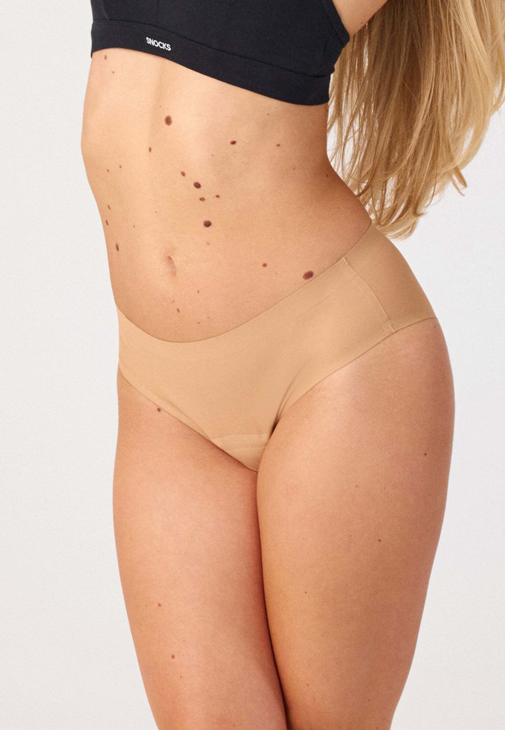SNOCKS Periodenslip mit nahtlosem Design (1-St) mit starker Saugkraft