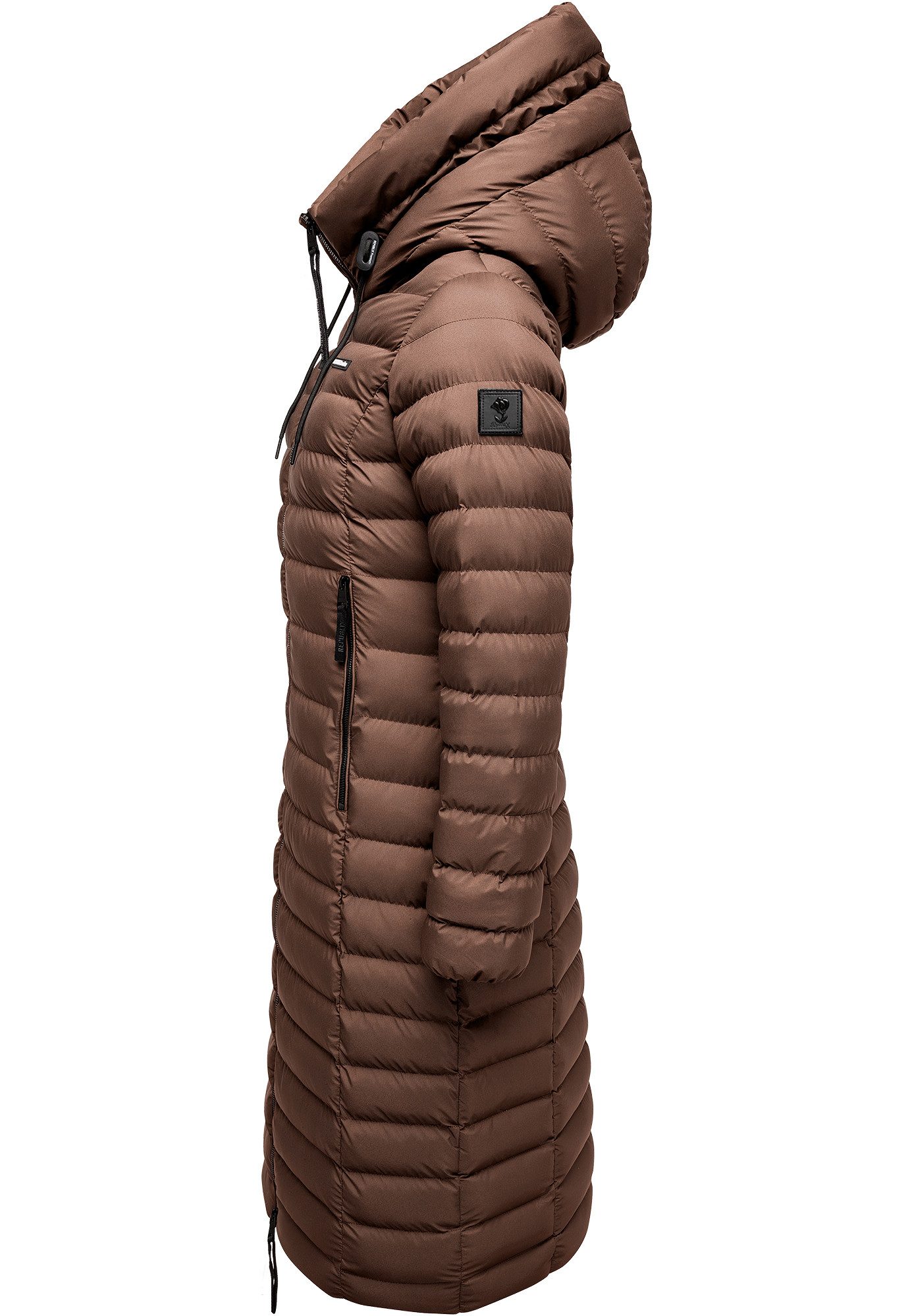 REPUBLIX Winterjacke ELORA Damen Gefütterte Winter Jacke Mantel Parka mit großer Kapuze