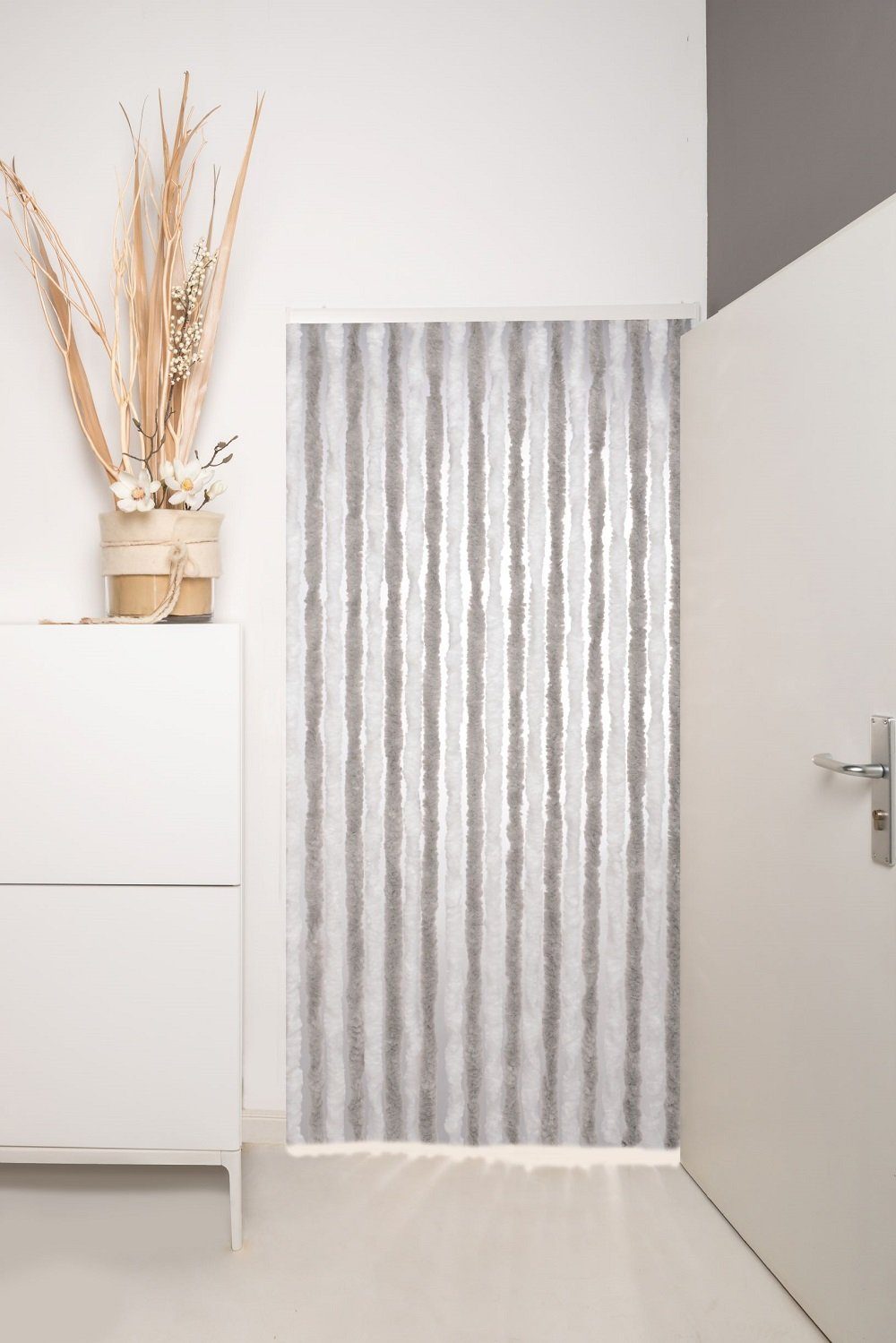 Defactoshop Insektenschutz-Vorhang Türvorhang Flauschvorhang PVC Transparen günstig online kaufen