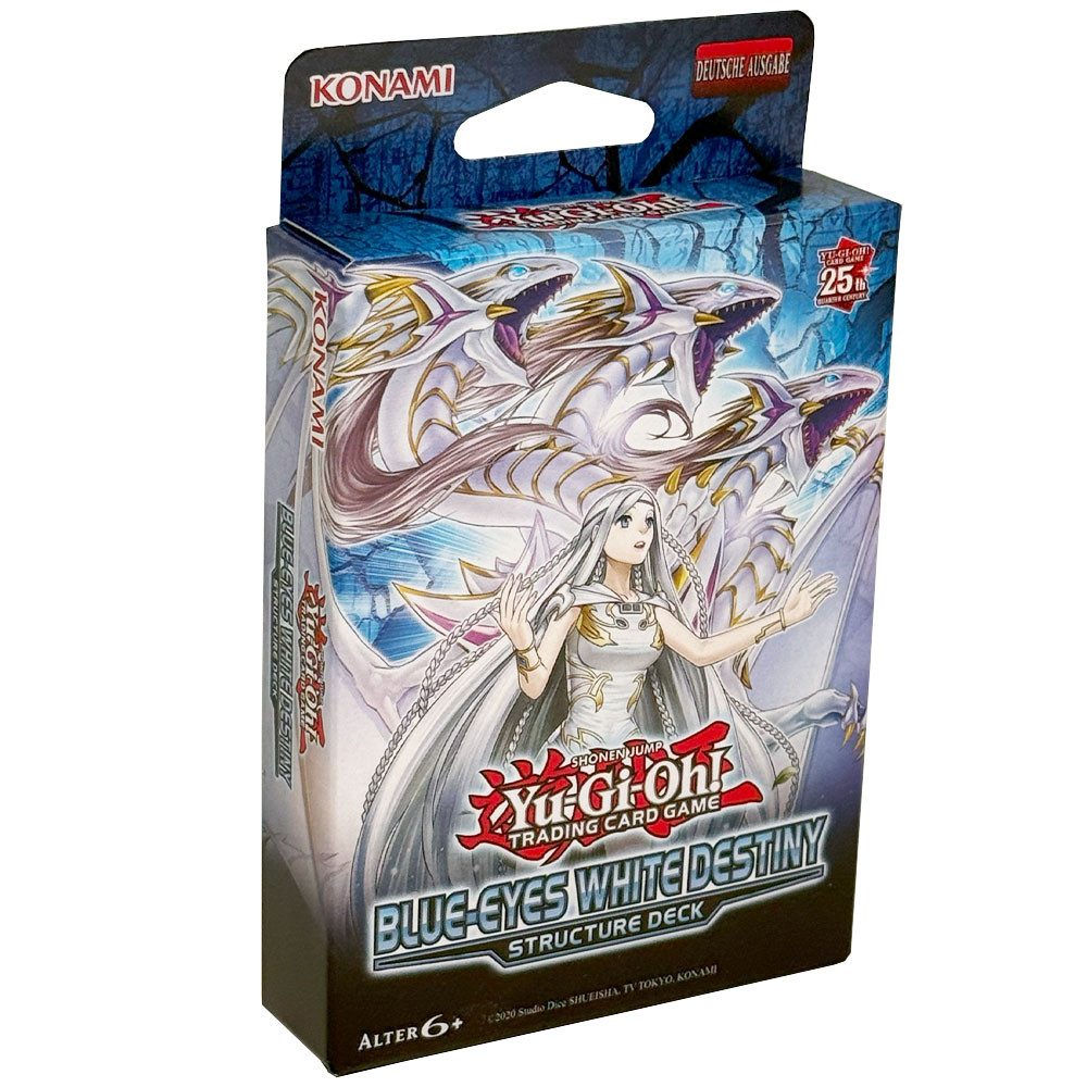 Konami Sammelkarte Yu-Gi-Oh! Blue-Eyes White Destiny 1 Structure Deck Unlimitiert Deutsch