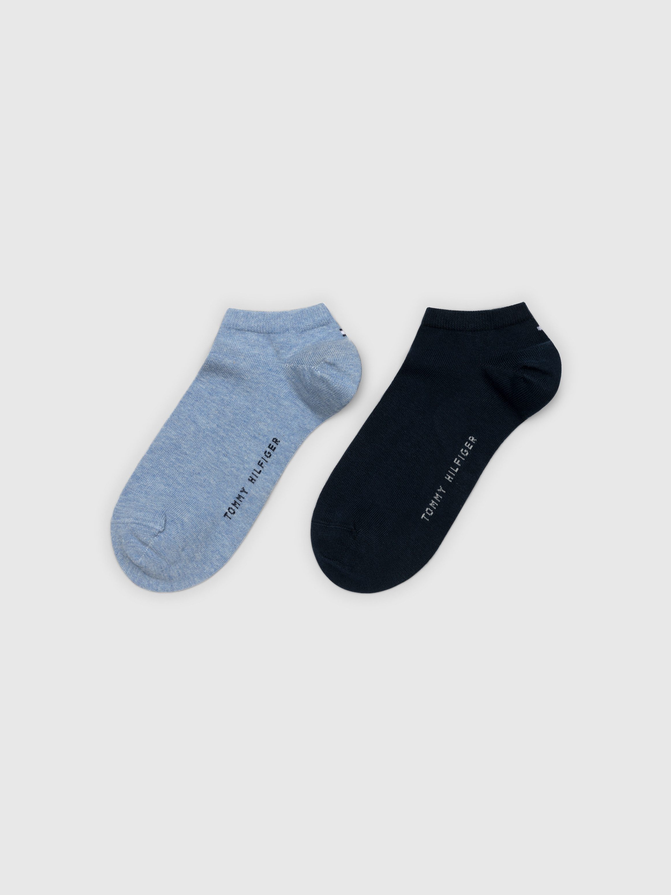 Tommy Hilfiger Sneakersocken TH MEN SNEAKER (2 Paar) mit schmalem Rippenbündchen – Bild 3 von 4