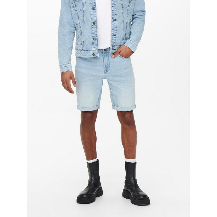 ONLY & SONS Jeansshorts (1-tlg)