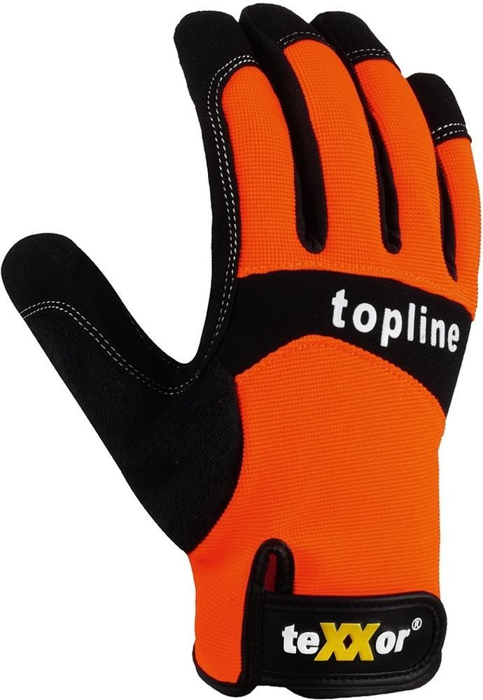 teXXor Arbeitshandschuh-Set Topline Kunstleder-Handschuhe Irvine