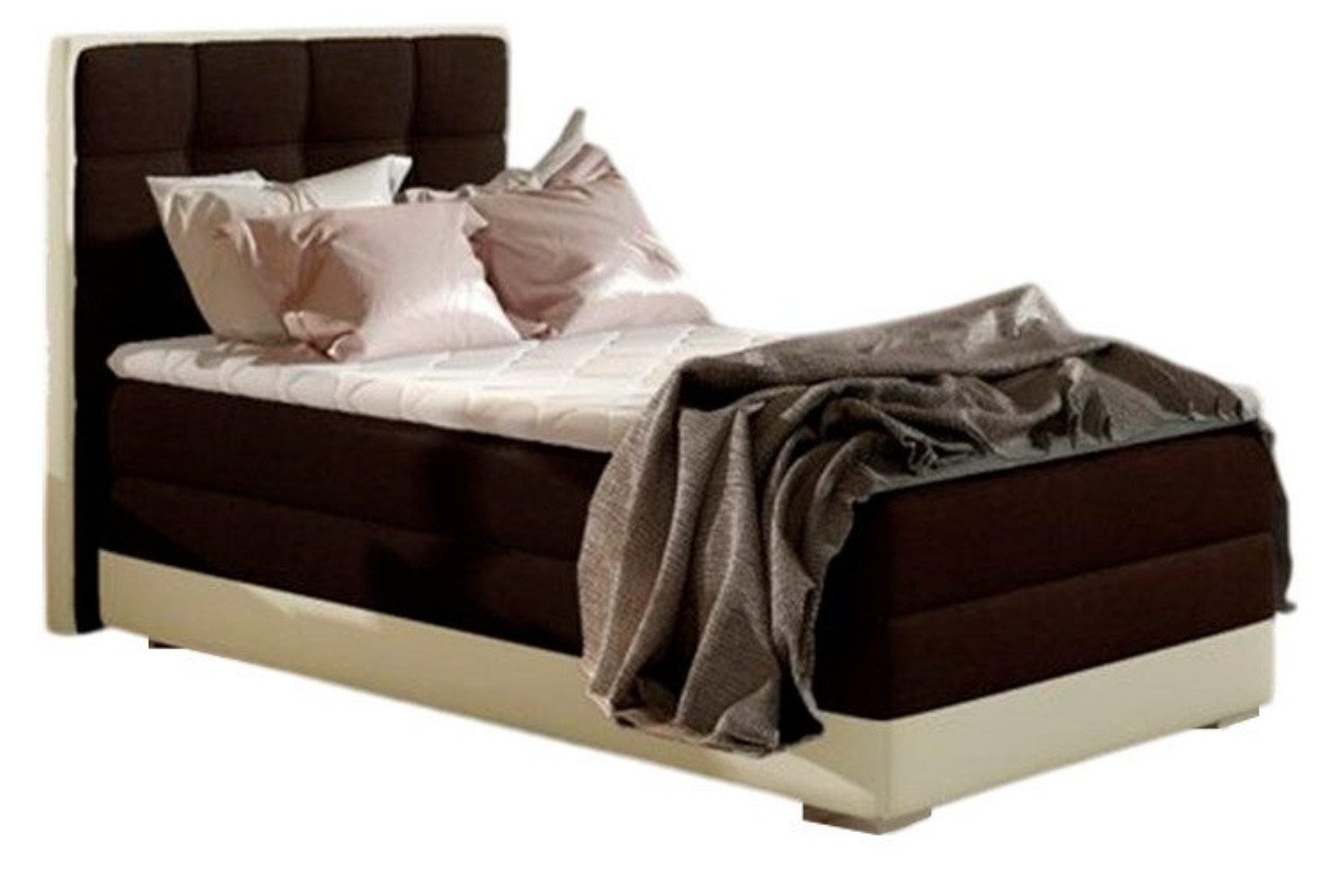 Xlmoebel Boxspringbett Luxus Polsterbett im eleganten Design für stilvolle Räume (1-St., Bett), Hergestellt in Europa