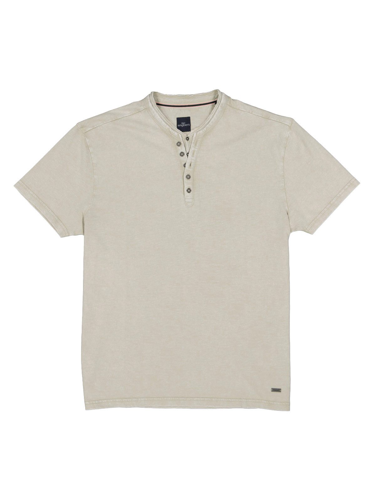 Engbers T-Shirt engbers Herren Henley T-Shirt, Beige günstig online kaufen