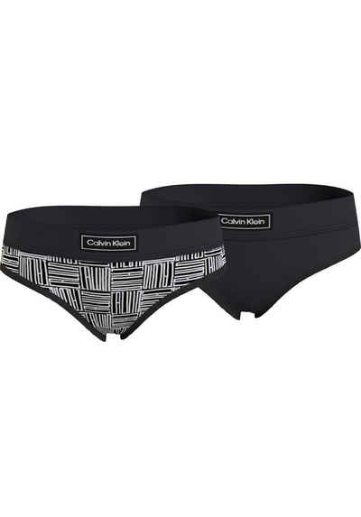 Calvin Klein Underwear Bikinislip (Packung, 2-St., 2er-Pack) mit Calvin Klein Logoschriftzug