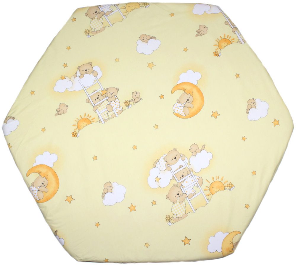 Primawela Spannbettlaken Baby Kinder 6-eck Laufgitter günstig online kaufen