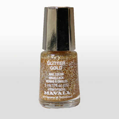 Mavala Nagellack Mavala Mini-Color Glitter-Gold 5 ml, 1-tlg.