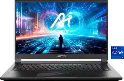 Gigabyte GIGABYTE AORUS 17X AXG-64DE665SH Gaming-Notebook (43,94 cm/17,3 Zoll, Intel Core i9 14900HX, GeForce RTX 4080, 1000 GB SSD)
