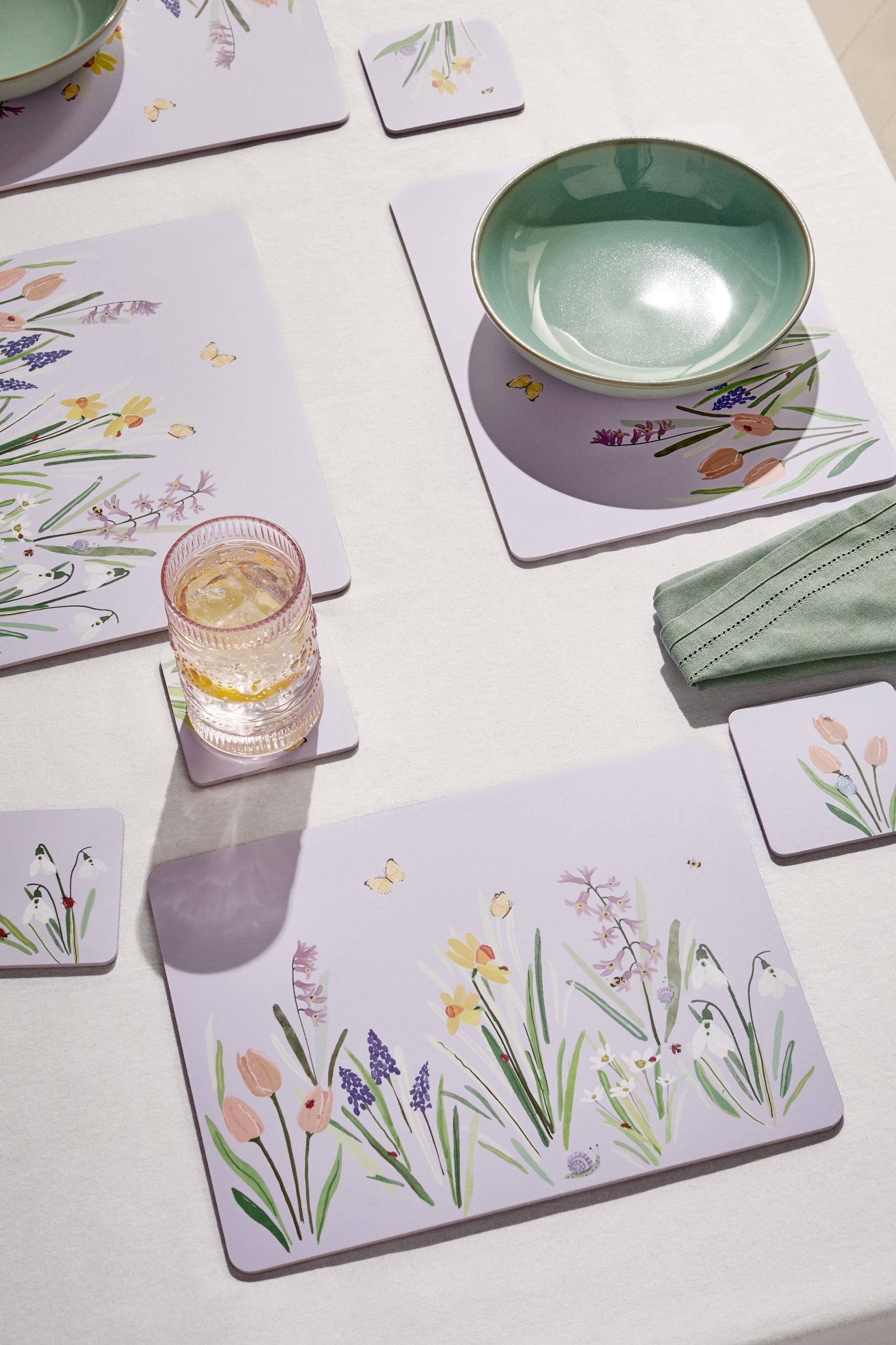 Next Platzset Platzsets + Untersetzer mit Korkrückseite, 4er-Set, (1-St) günstig online kaufen