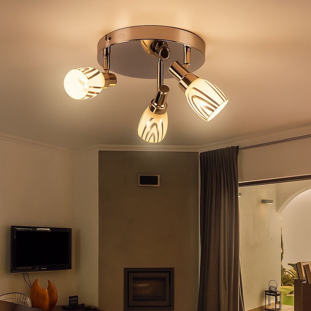 GLOBO LIGHTING Deckenspot, Leuchtmittel inklusive, Warmweiß, Decken Lampe W günstig online kaufen