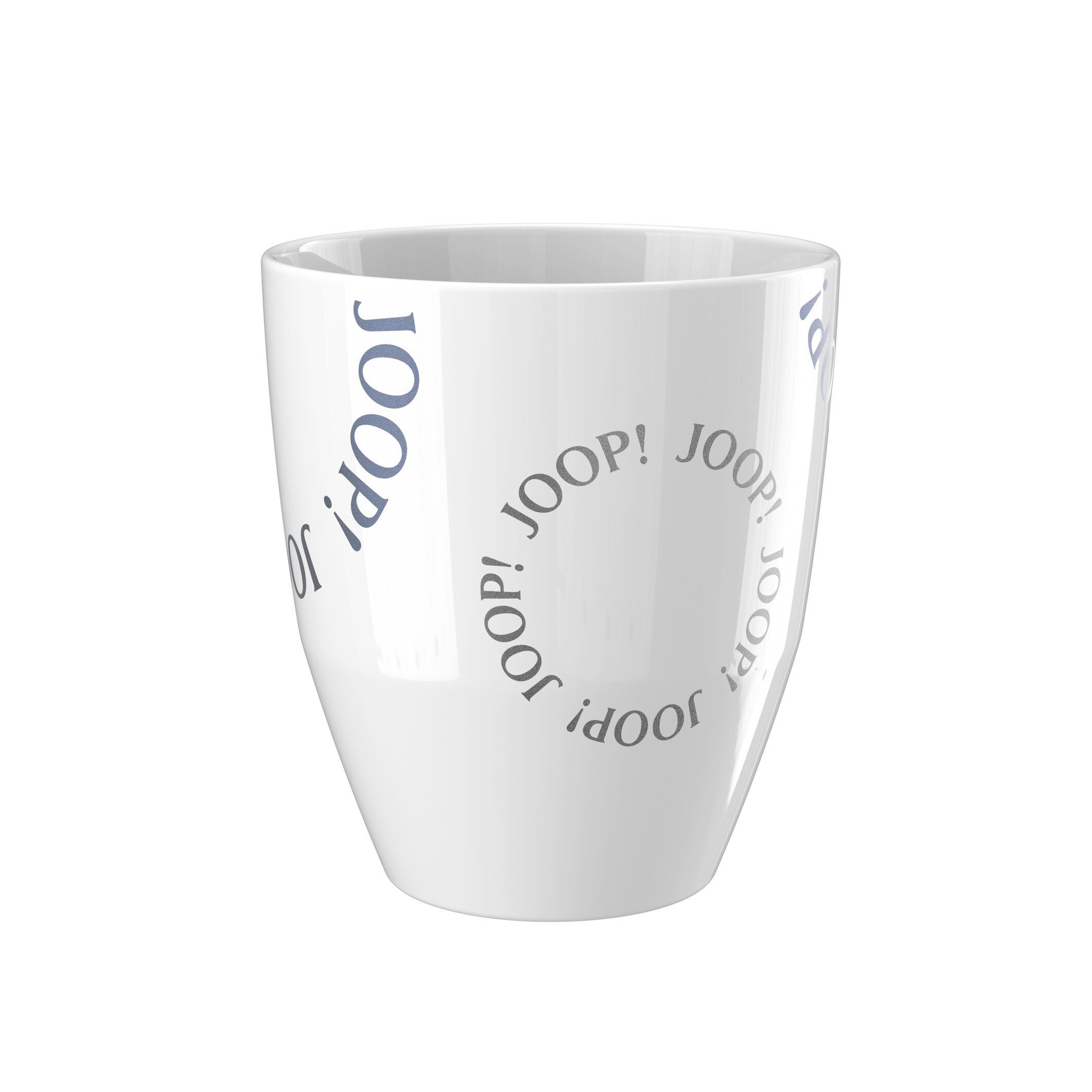 JOOP! Becher JOOP! LIVING - DINING GLAMOUR MUG LOGO CIRCLES, 1-tlg., Porzellan