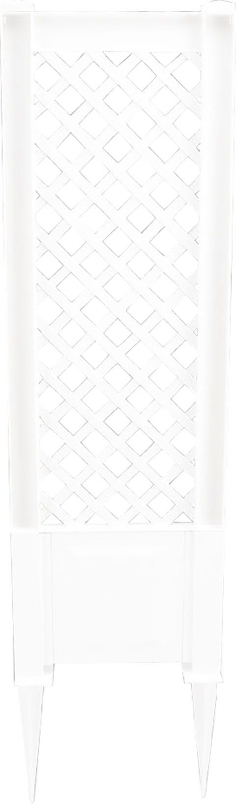 KHW Spalier, BxTxH: 43x6x140 cm, weiß