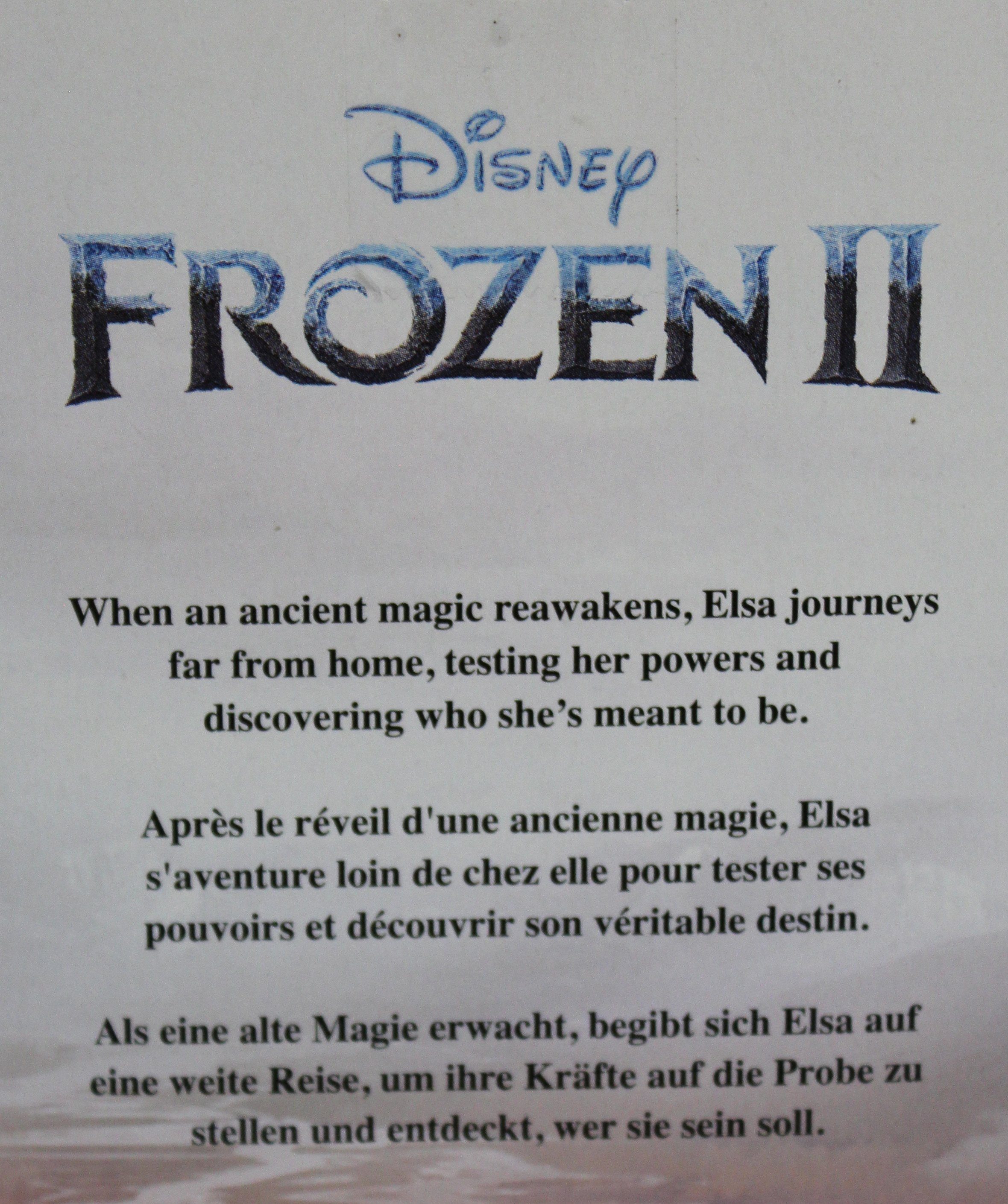 Modepuppe aus Elsa II Disney Anziehpuppe Hasbro Hasbro Frozen