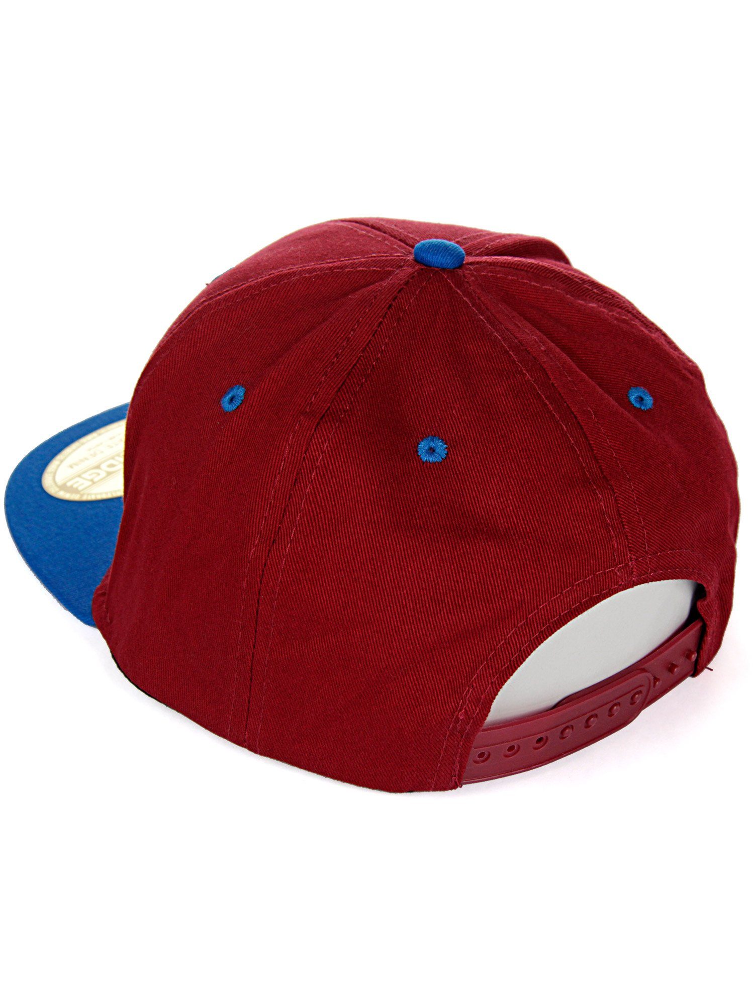 Schirm Lancaster Baseball RedBridge kontrastfarbigem mit Cap blau
