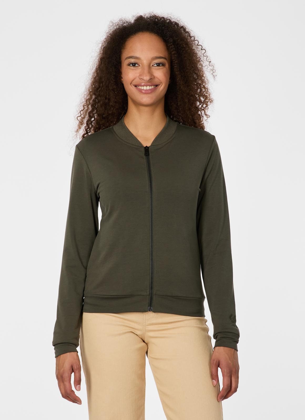 Ragwear Sweatjacke KENIANE Unbrushed mit Viskoseanteil für sportives Finish günstig online kaufen