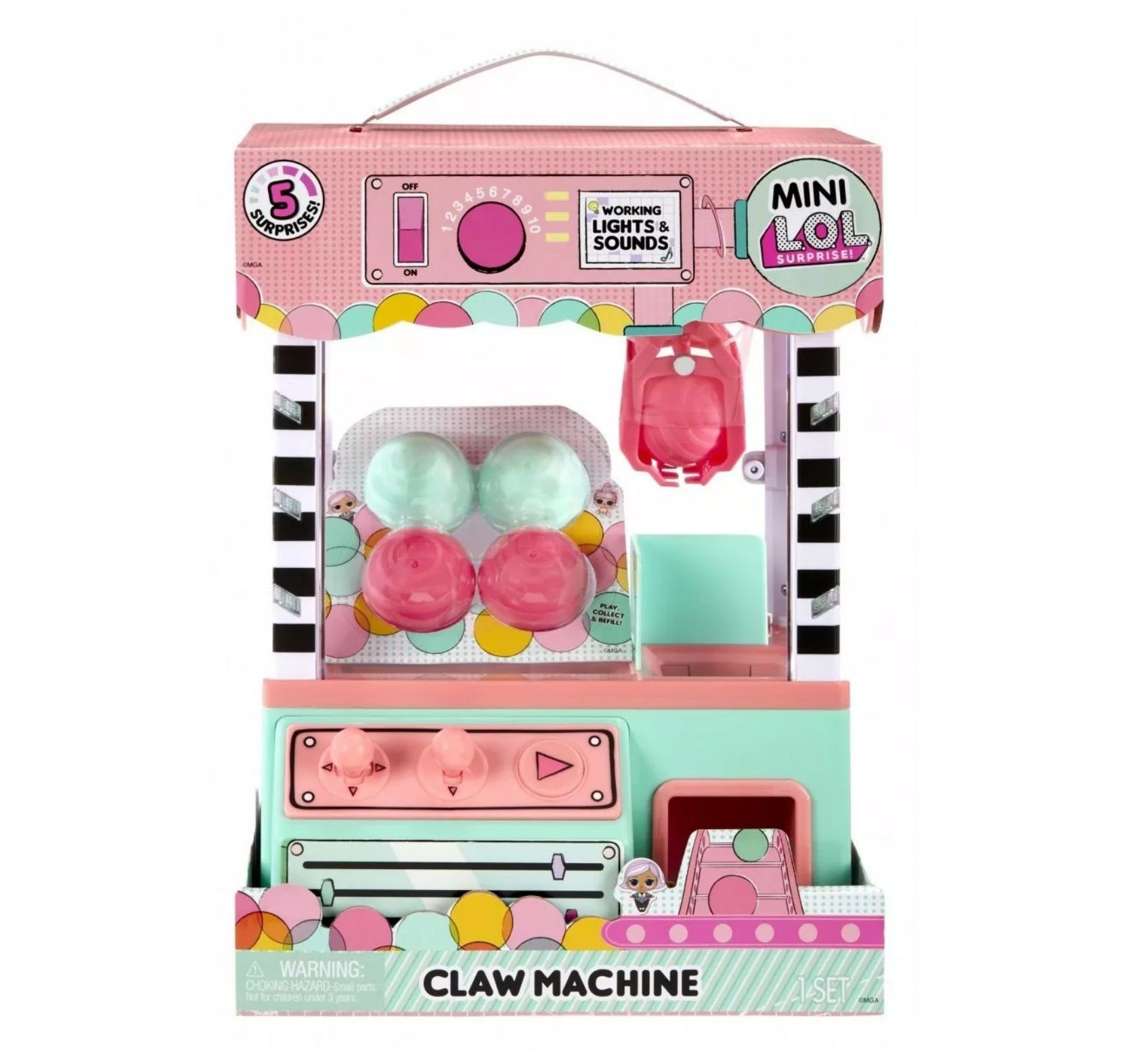 Puppen Accessoires-Set L.O.L. Surprise O.M.G. Minis Claw Machine