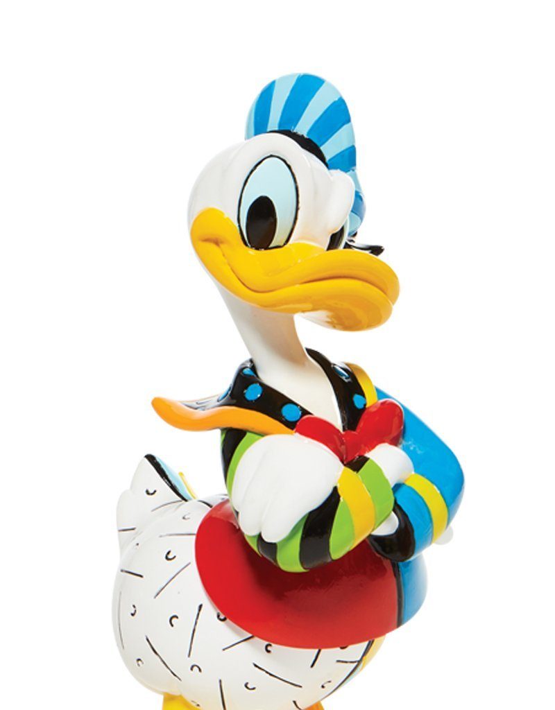 Disney by Britto Dekofigur Pop Art Duck, Design Disney Collection, Donald BRITTO