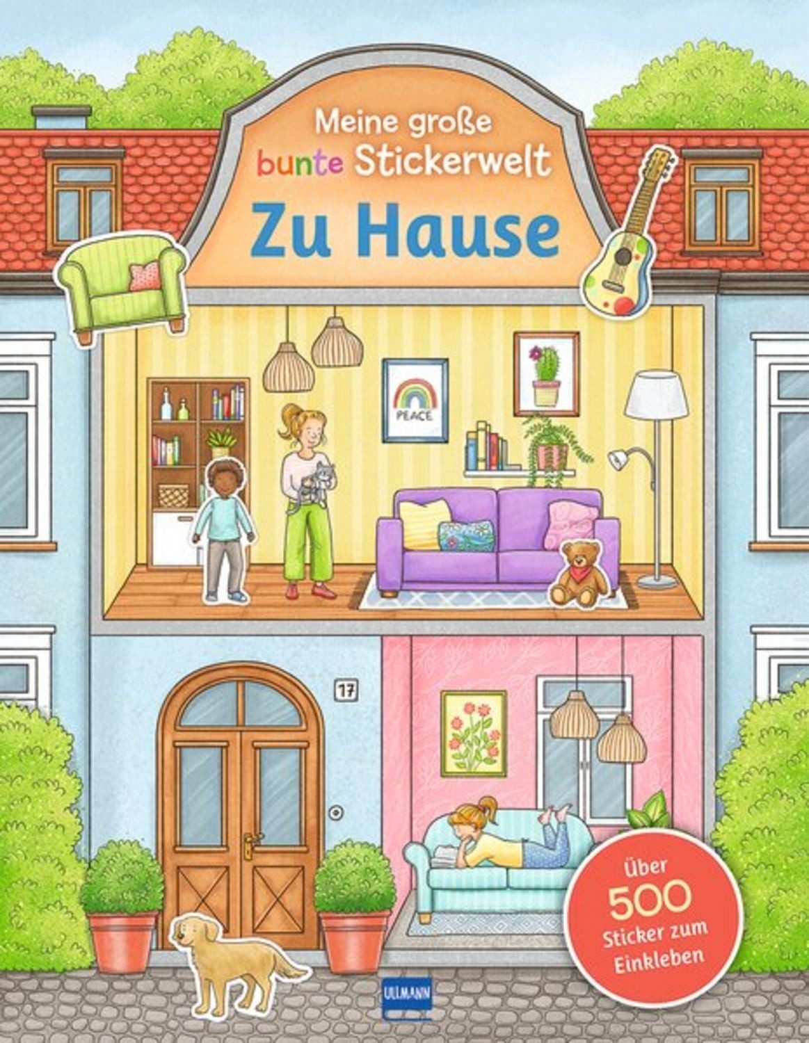 Meine große bunte Stickerwelt - Zu Hause / diverse