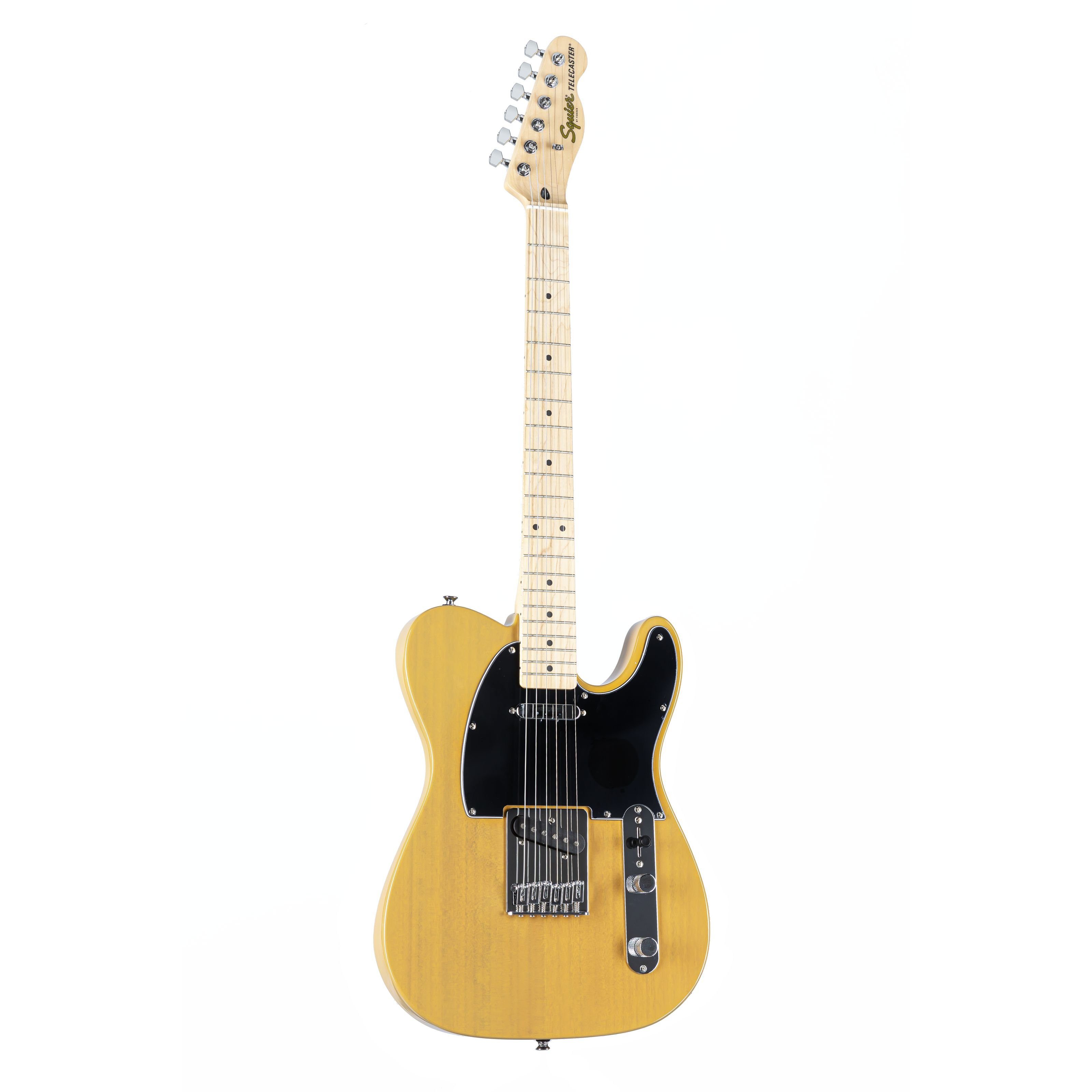 Squier E-Gitarre, E-Gitarren, T-Modelle, Affinity Series Telecaster MN Butterscotch Blonde - E-Gitarre