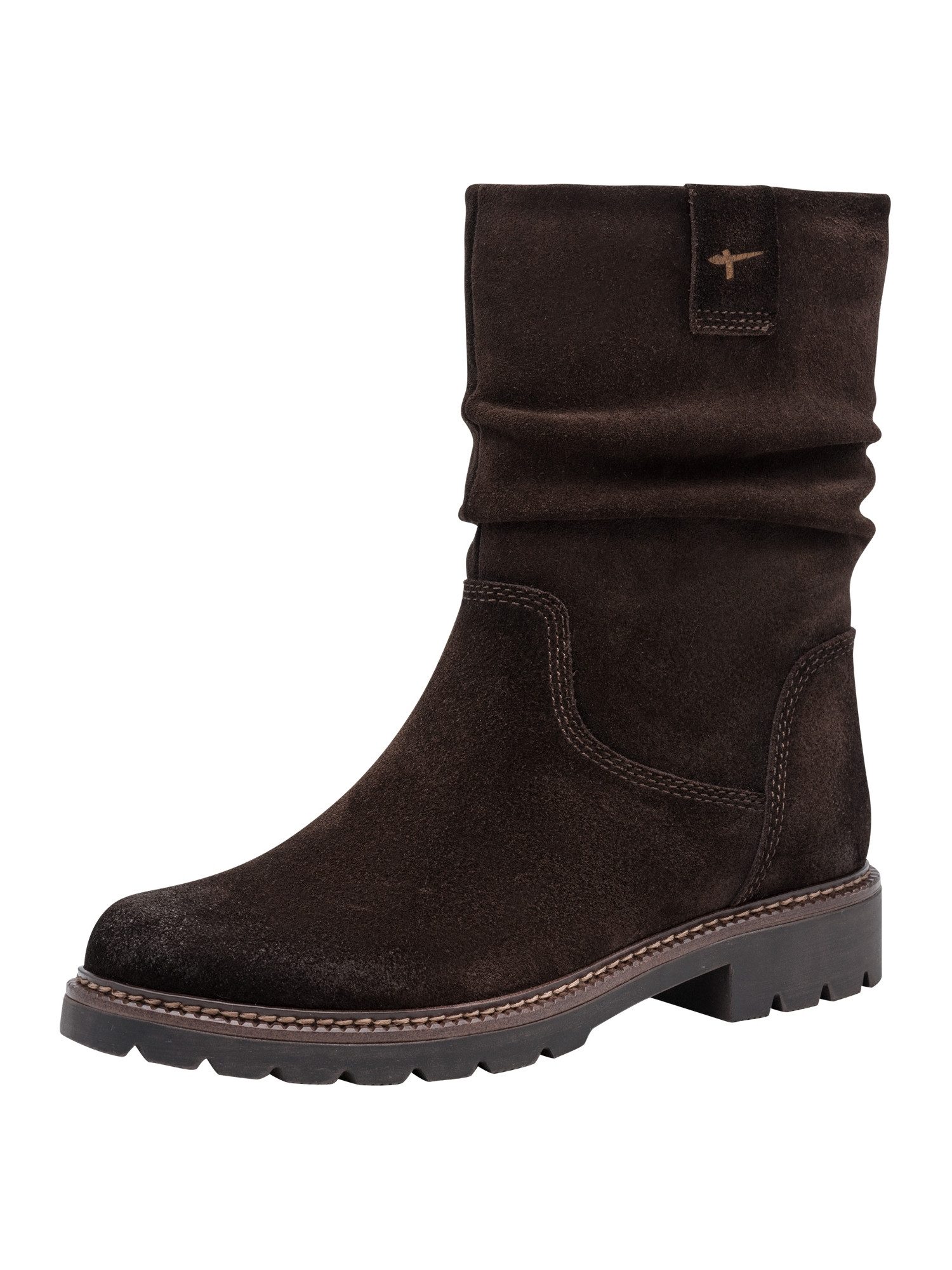 Tamaris TOUCH-IT aus Leder Blockabsatz 1-25410-47 Stiefel TOUCH-IT