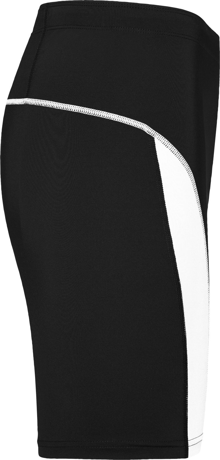 James & Nicholson Laufhose Doppelpack Kurze Lauftights Herren Laufhose Running Shorts JN478 (Doppelpack, 2er-Pack) Weiche, elastische Qualität mit Elasthan