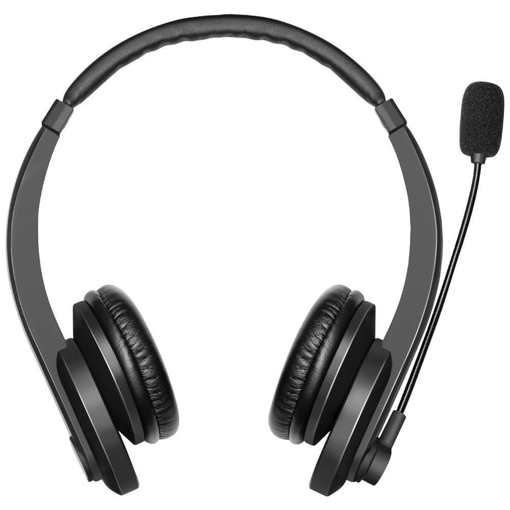 LogiLink Bluetooth Stereo Headset, Mikrofon BT0060 Kopfhörer