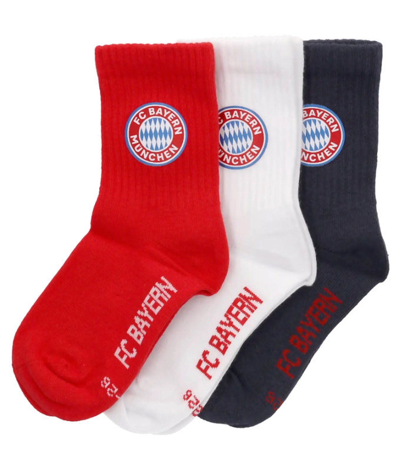 FC Bayern München Носки FC Bayern Crew Носки 3er Set Kinder