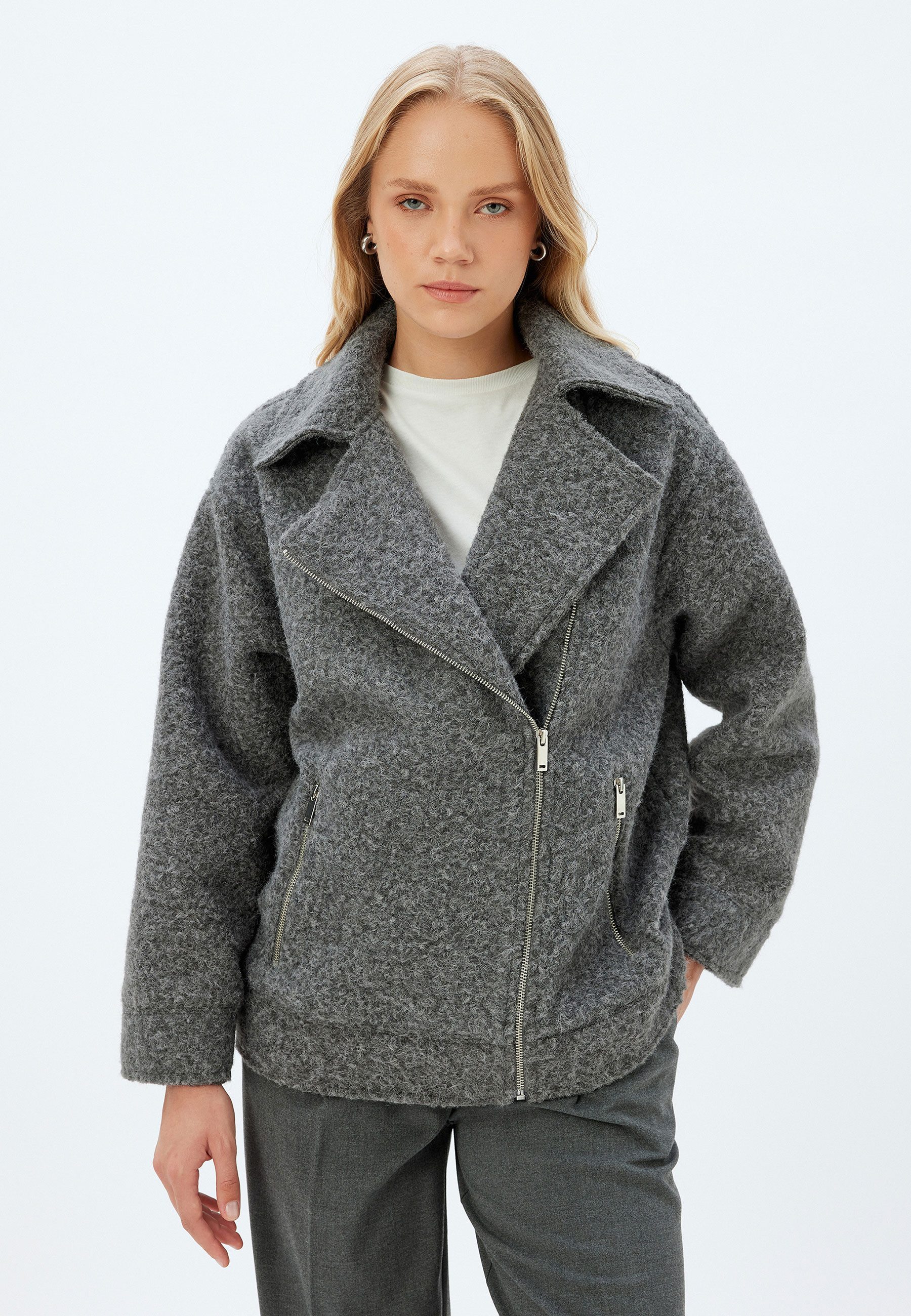 Koton Kurzmantel Regular Jacket Kragen
