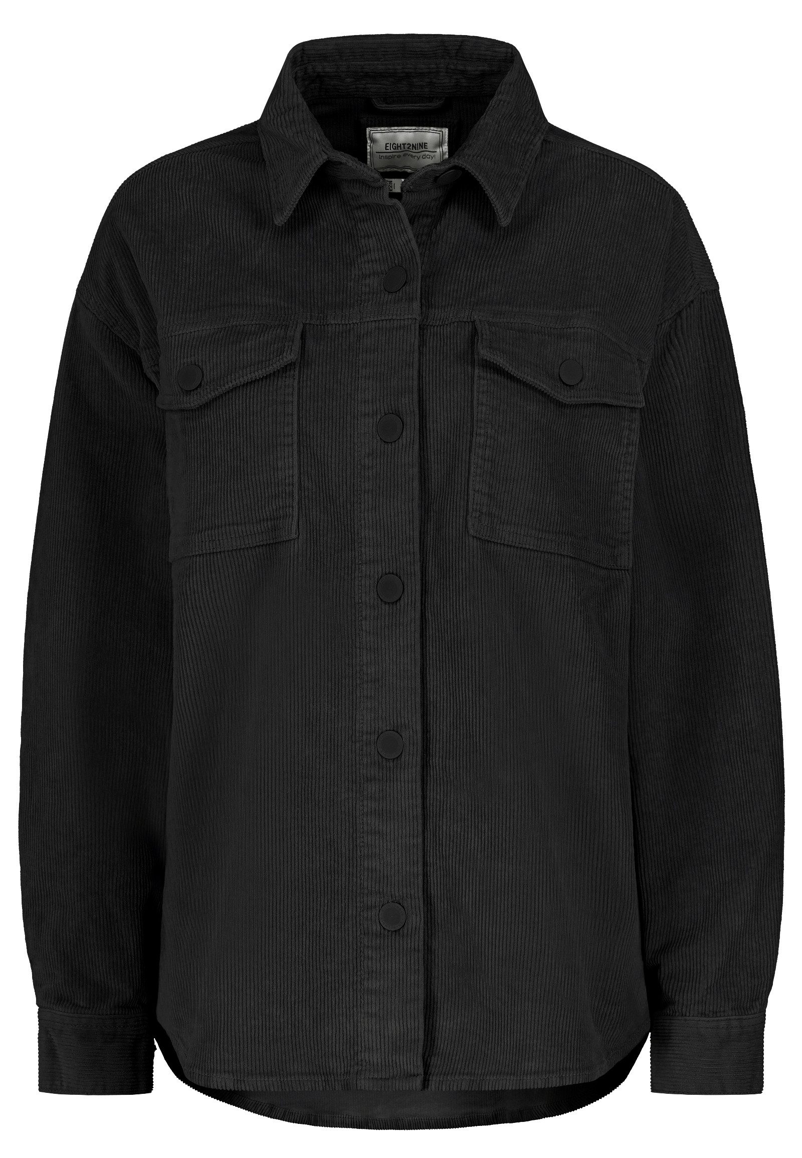 Eight2Nine Blouson Cord-Design mit Taschen und Knopfverschluss (1-St) D6000 günstig online kaufen