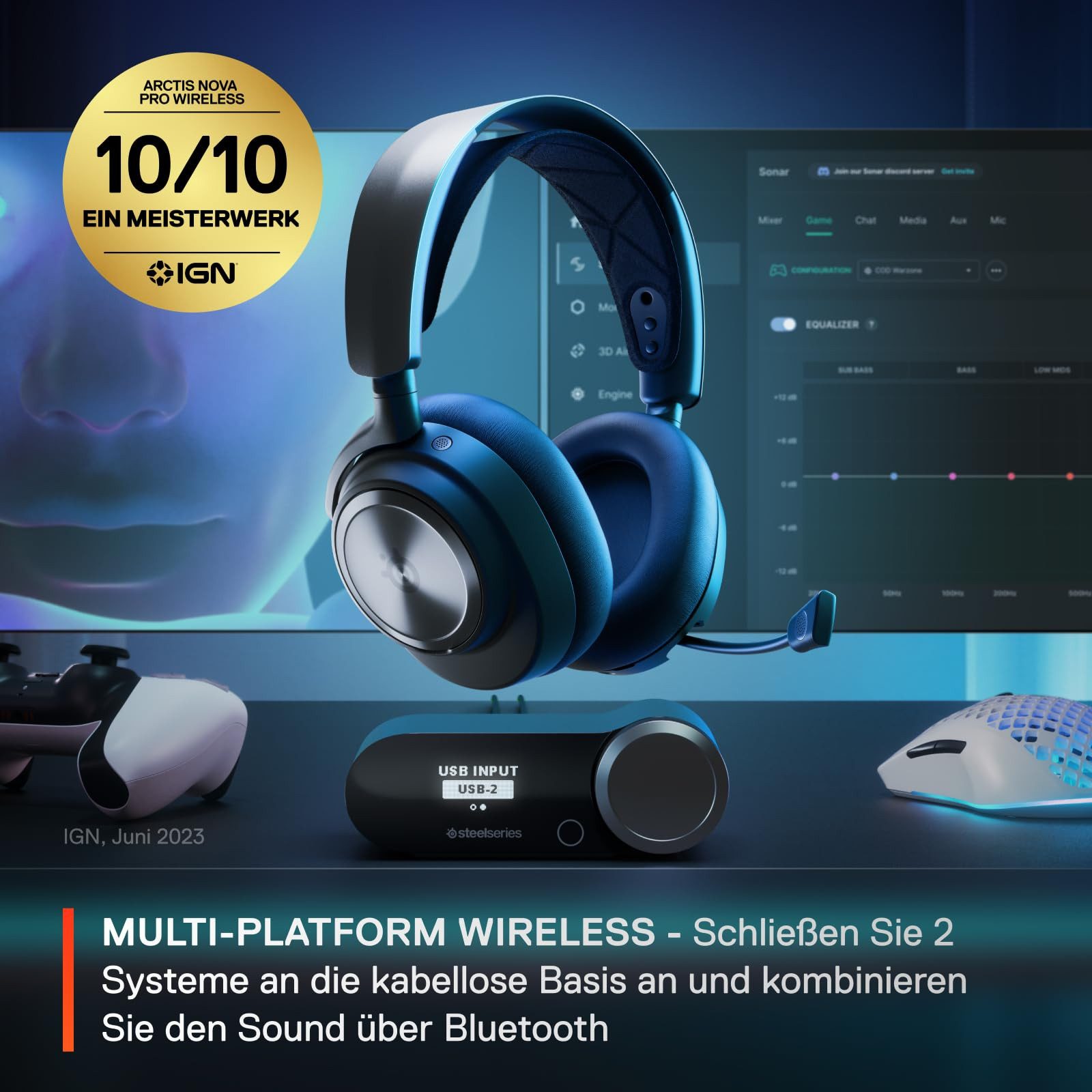 SteelSeries Arctis Nova Pro Wireless P Kopfhörer