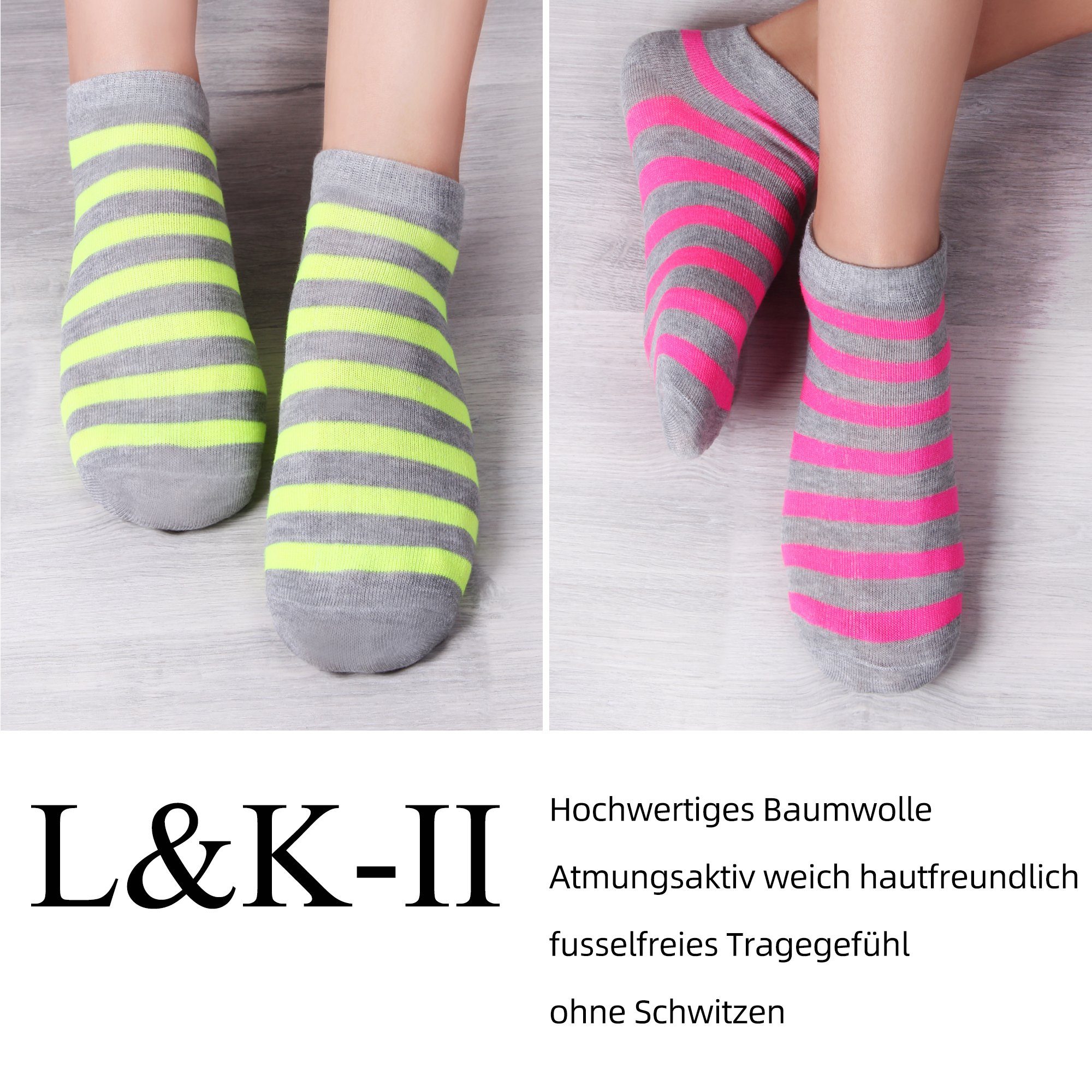 92239 Sneaker 92220 Libella Sneakersocken uni (12er-Pack) Farbe Socken