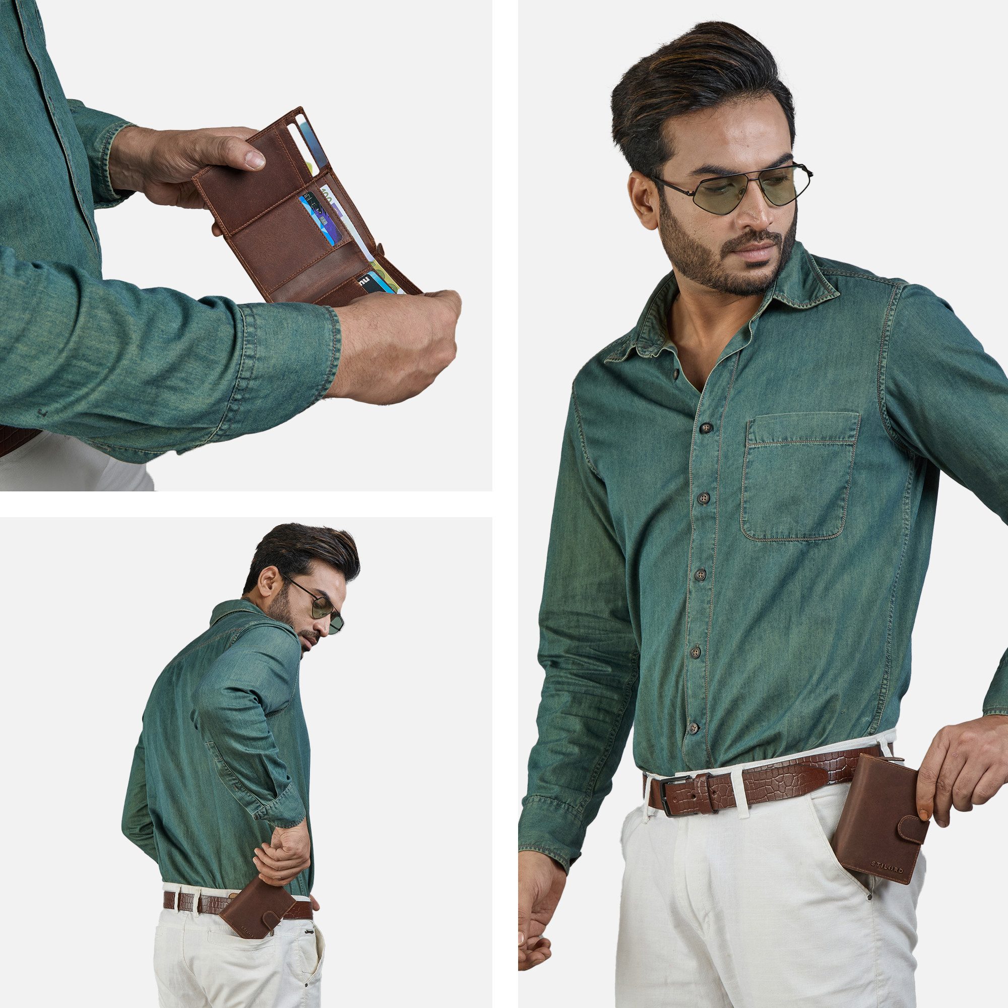 STILORD Geldbörse "Aventus" Herren Geldbörse Leder mit RFID-Schutz - Viele günstig online kaufen