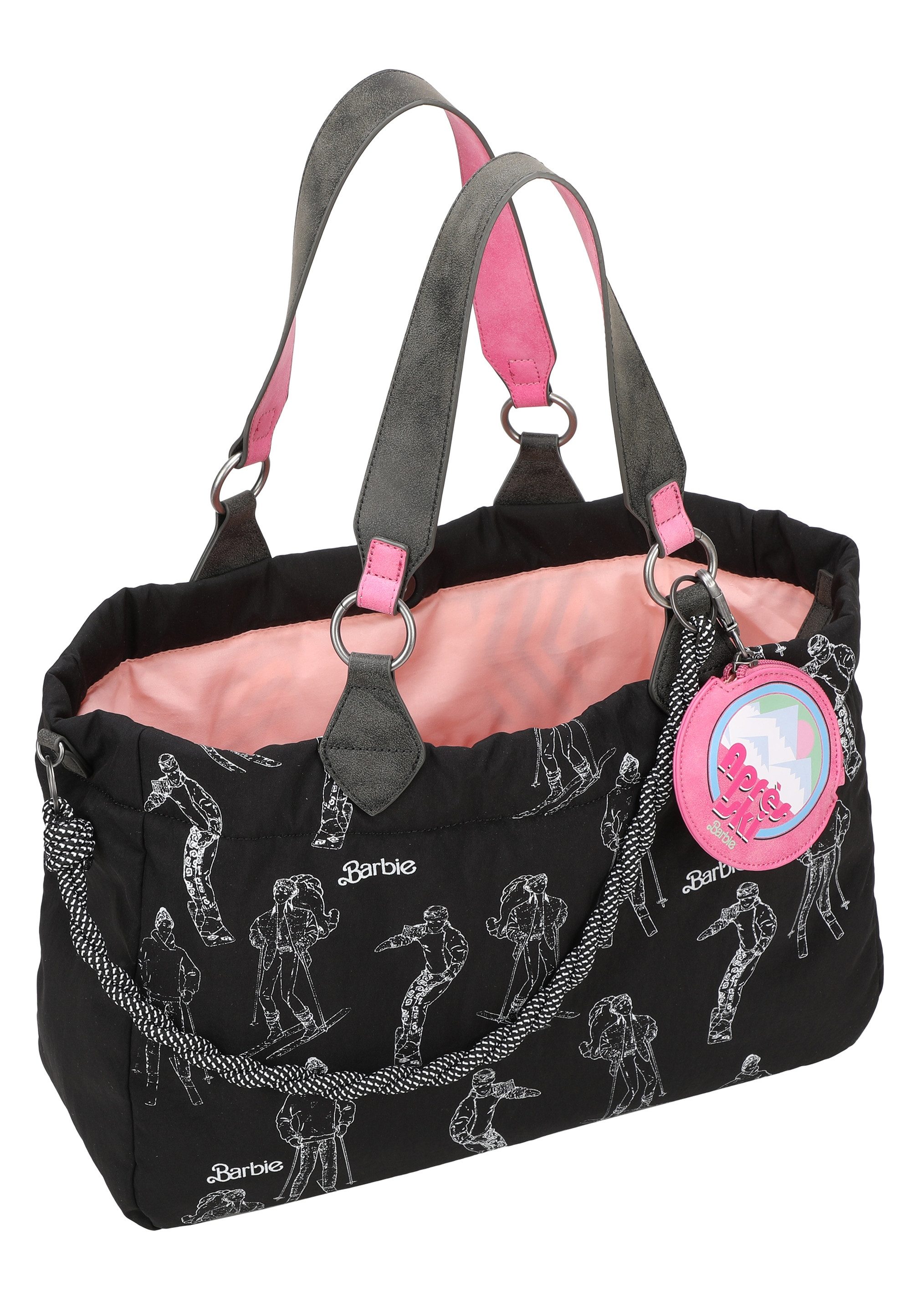 Fritzi aus Preußen Henkeltasche Apres Ski Limited Barbie, mit angesagtem Barbie-Print