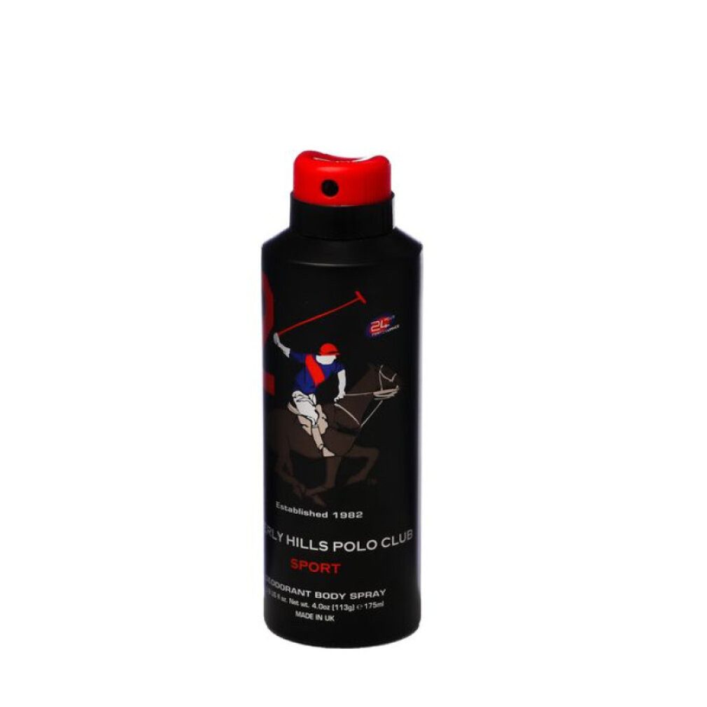 Giorgio Beverly Hills Deo-Spray, 1982 Sport 2, Antitranspirant, Deospray, für Herren, 175 ml