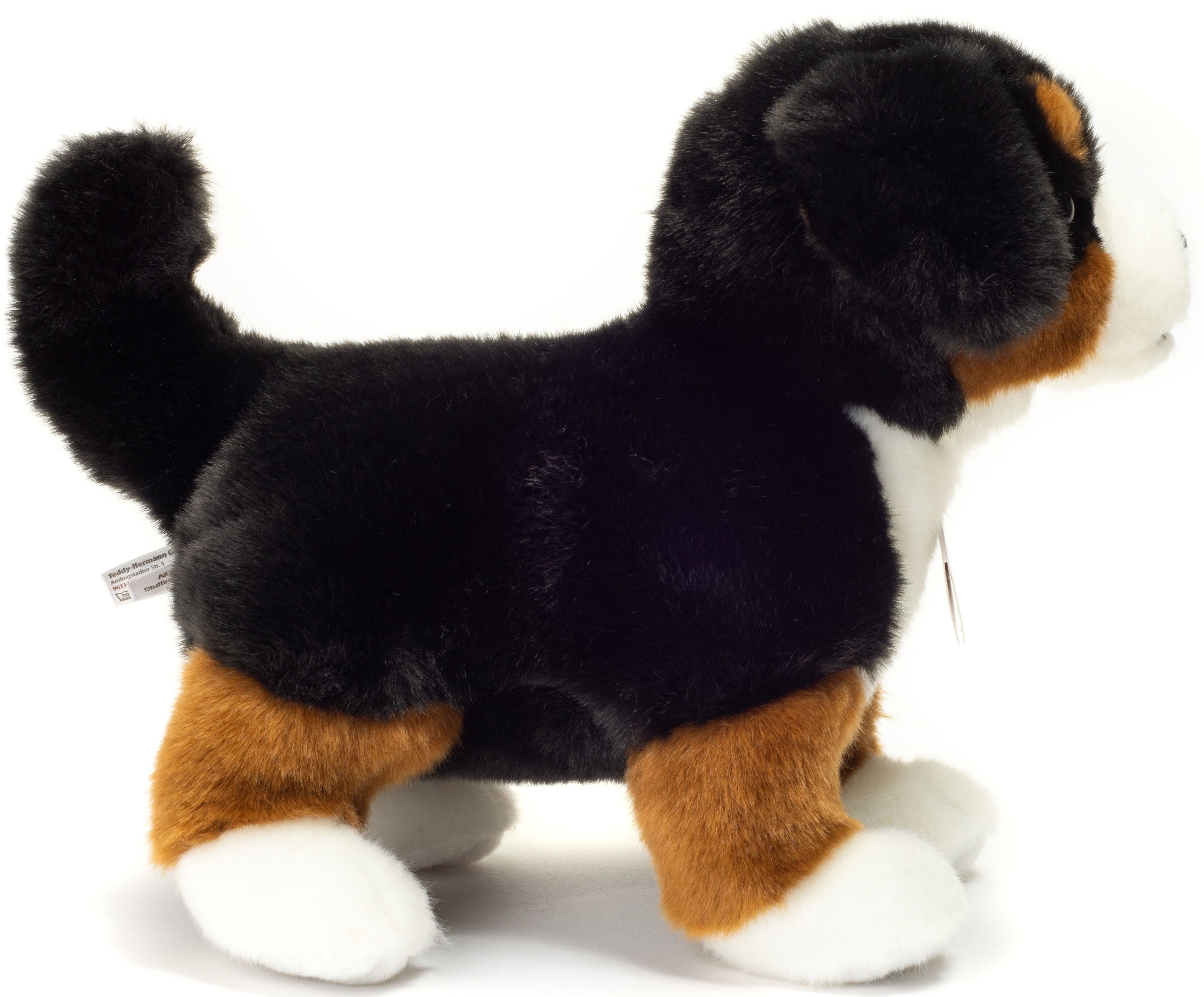 Teddy Hermann® Kuscheltier Berner Sennenhund, 23 cm, zum Teil aus recyceltem Material