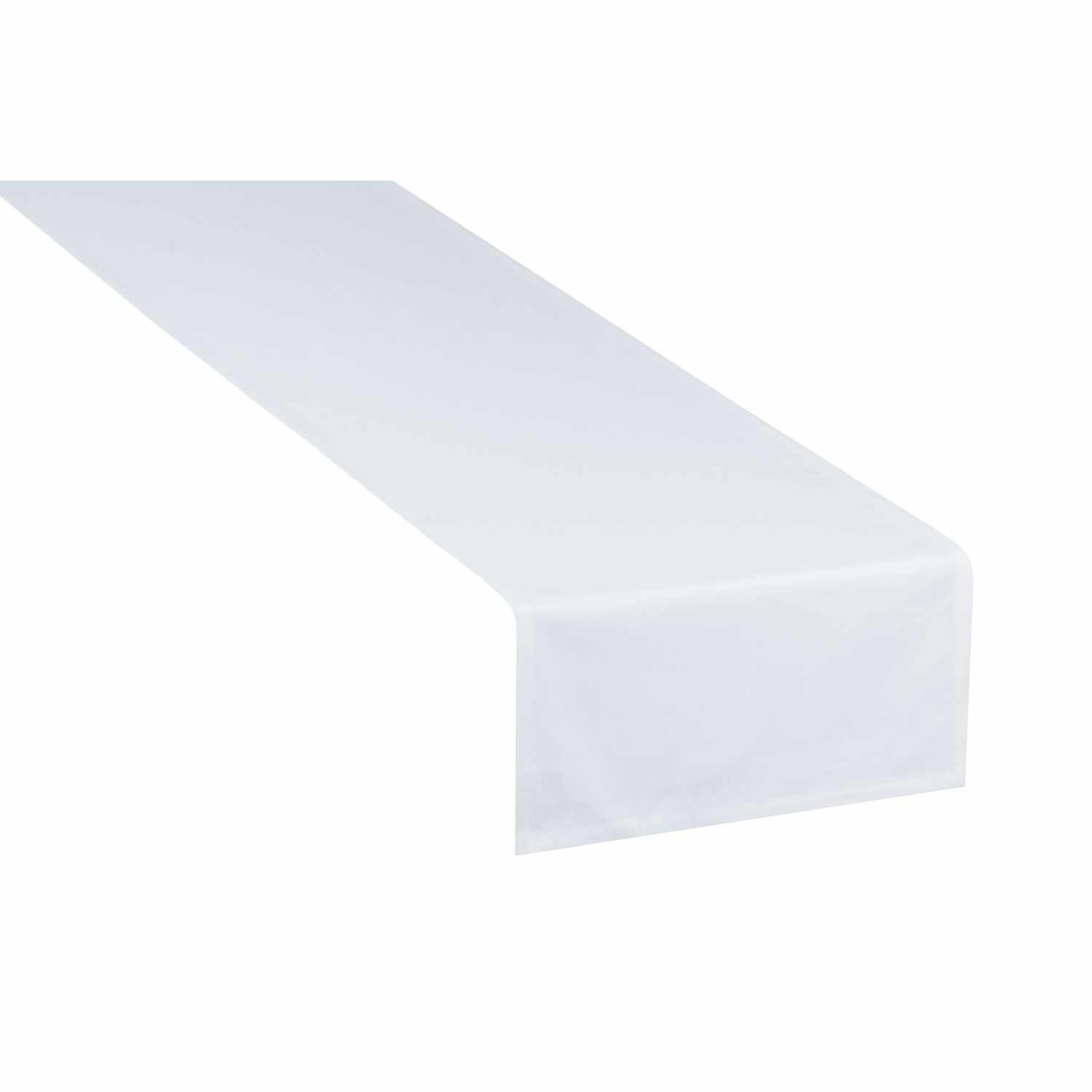 TOM TAILOR Узкие скатерти DOVE Blickdichter Узкие скатерти (1-tlg), 50 x 150 cm in Weiß