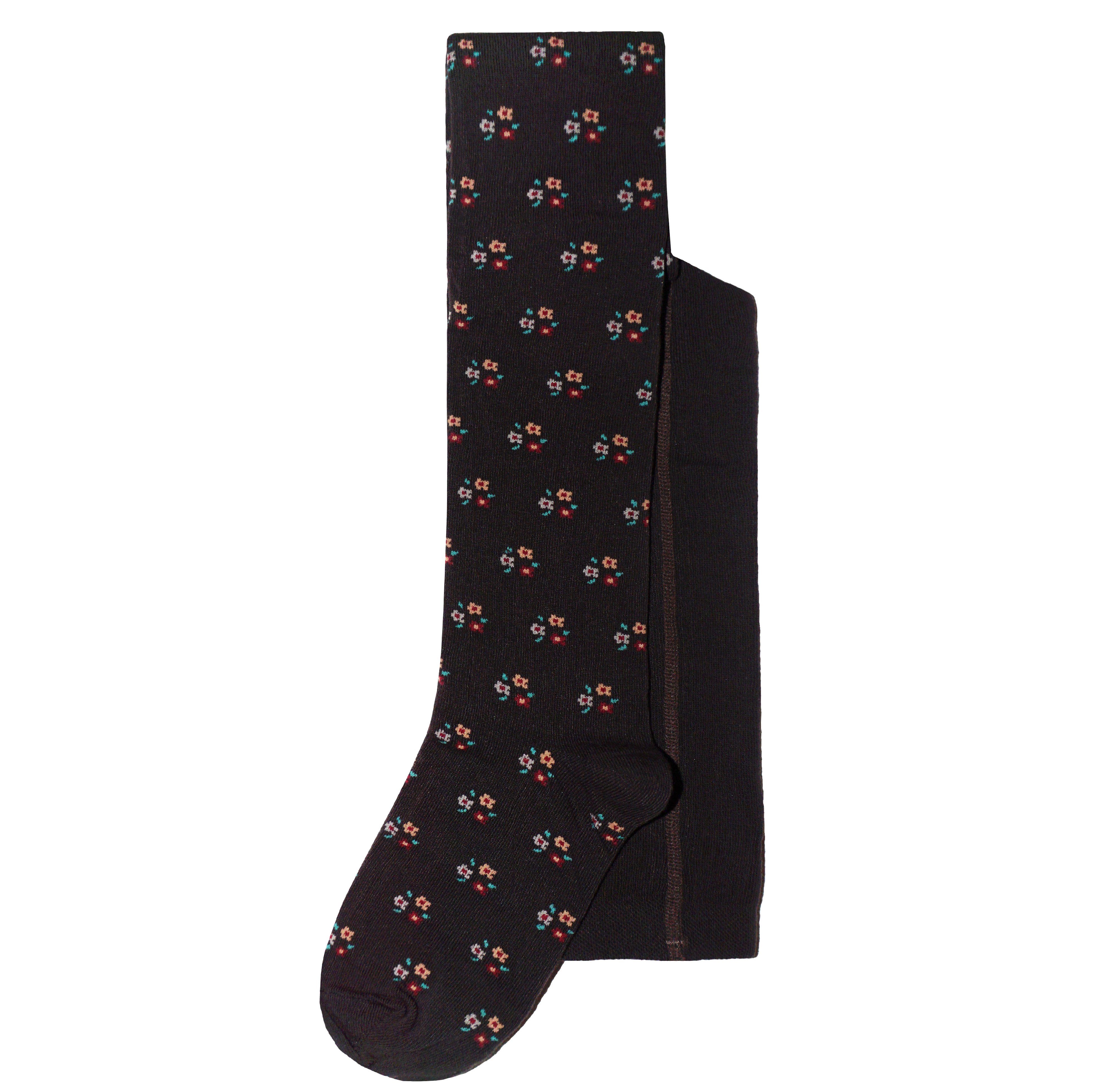 WERI SPEZIALS Strumpfhersteller GmbH Strickstrumpfhose Damenstrumpfhosen >>Blümchen<< weiche Baumwolle