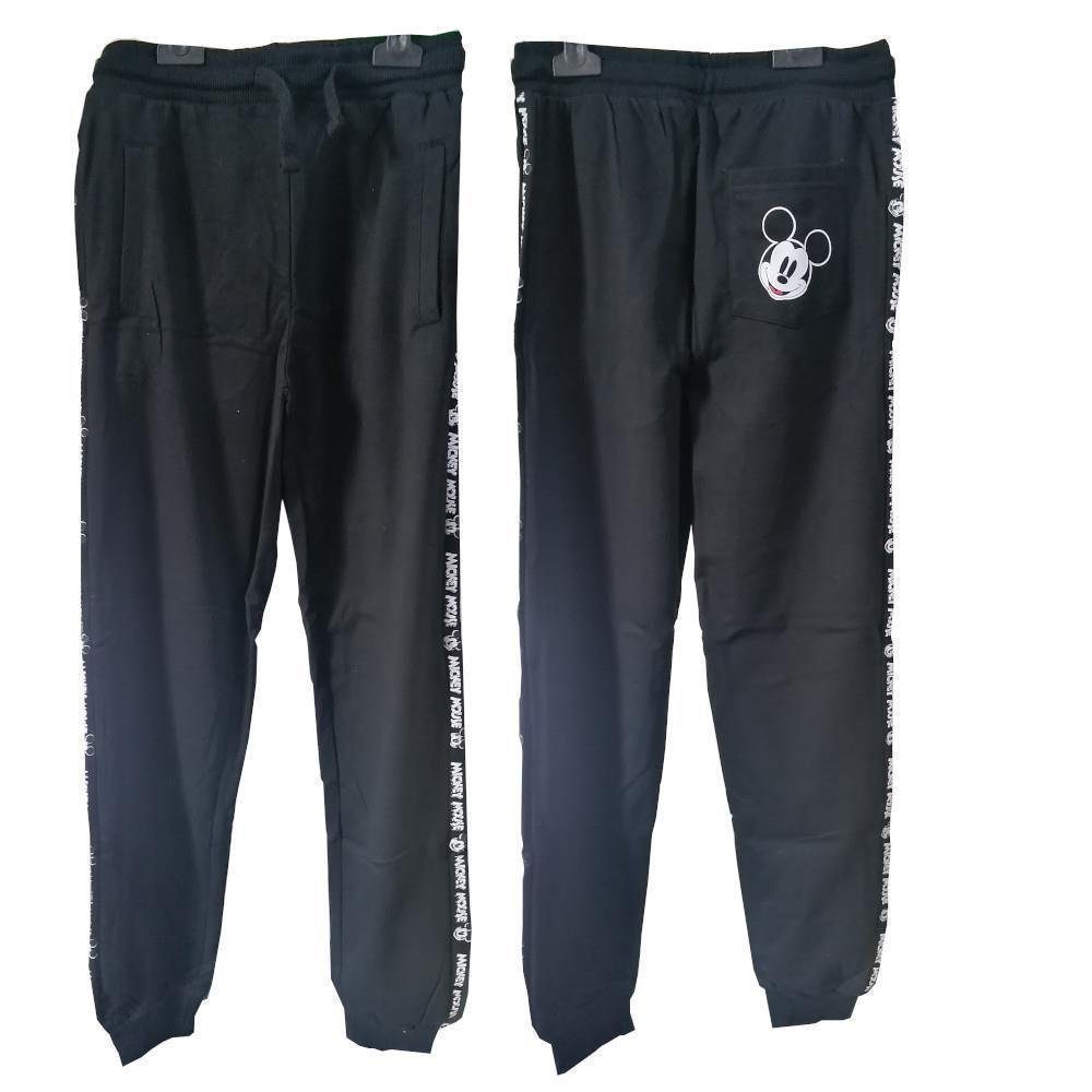 EplusM Jogginghose Mickey Mouse Jogging- Freizeit- schwarz Mädchen Hose / für