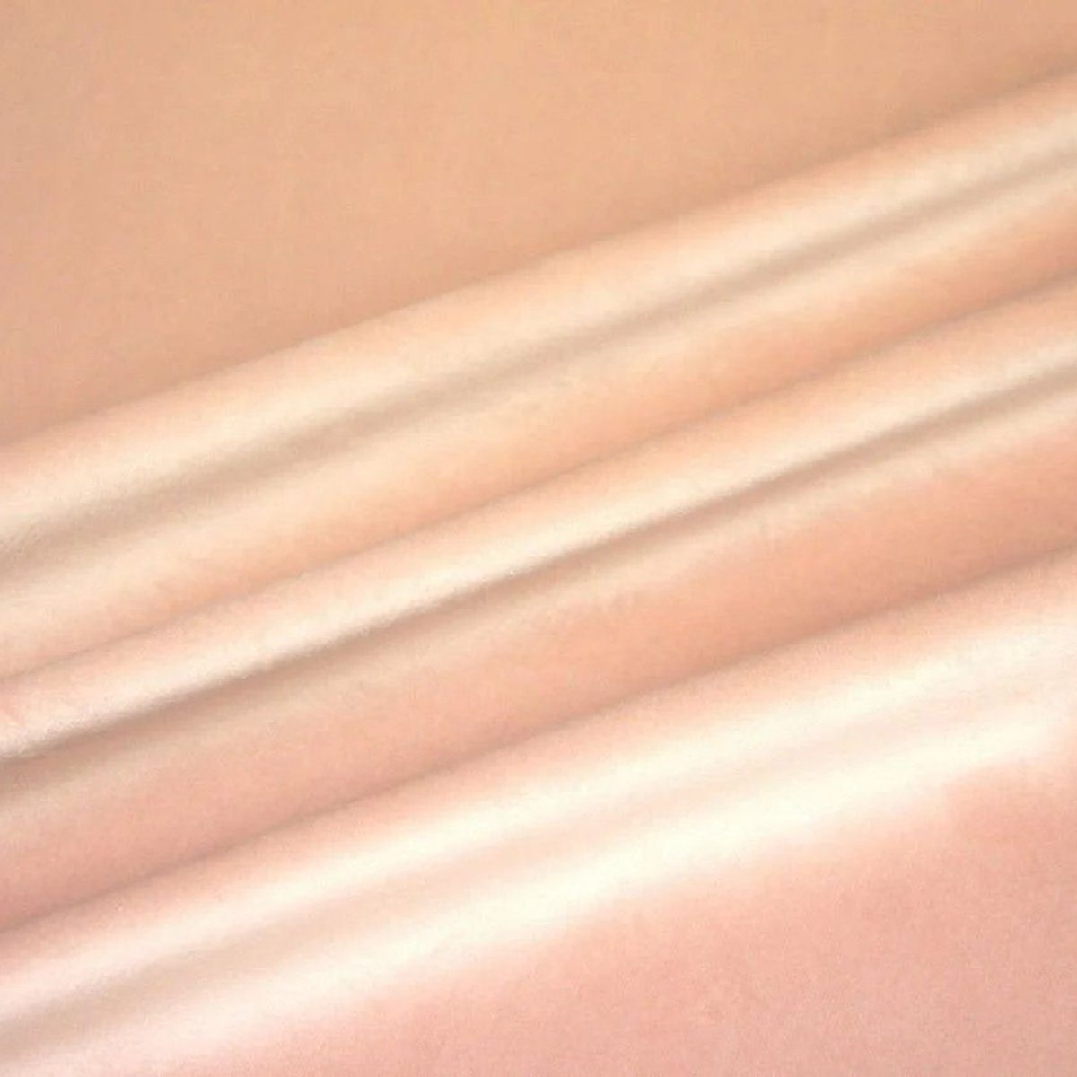 Thumbnail - Stofferia Stoff Dekostoff Samt Fein Velours Pastellrosa, Breite 140 cm, Meterware